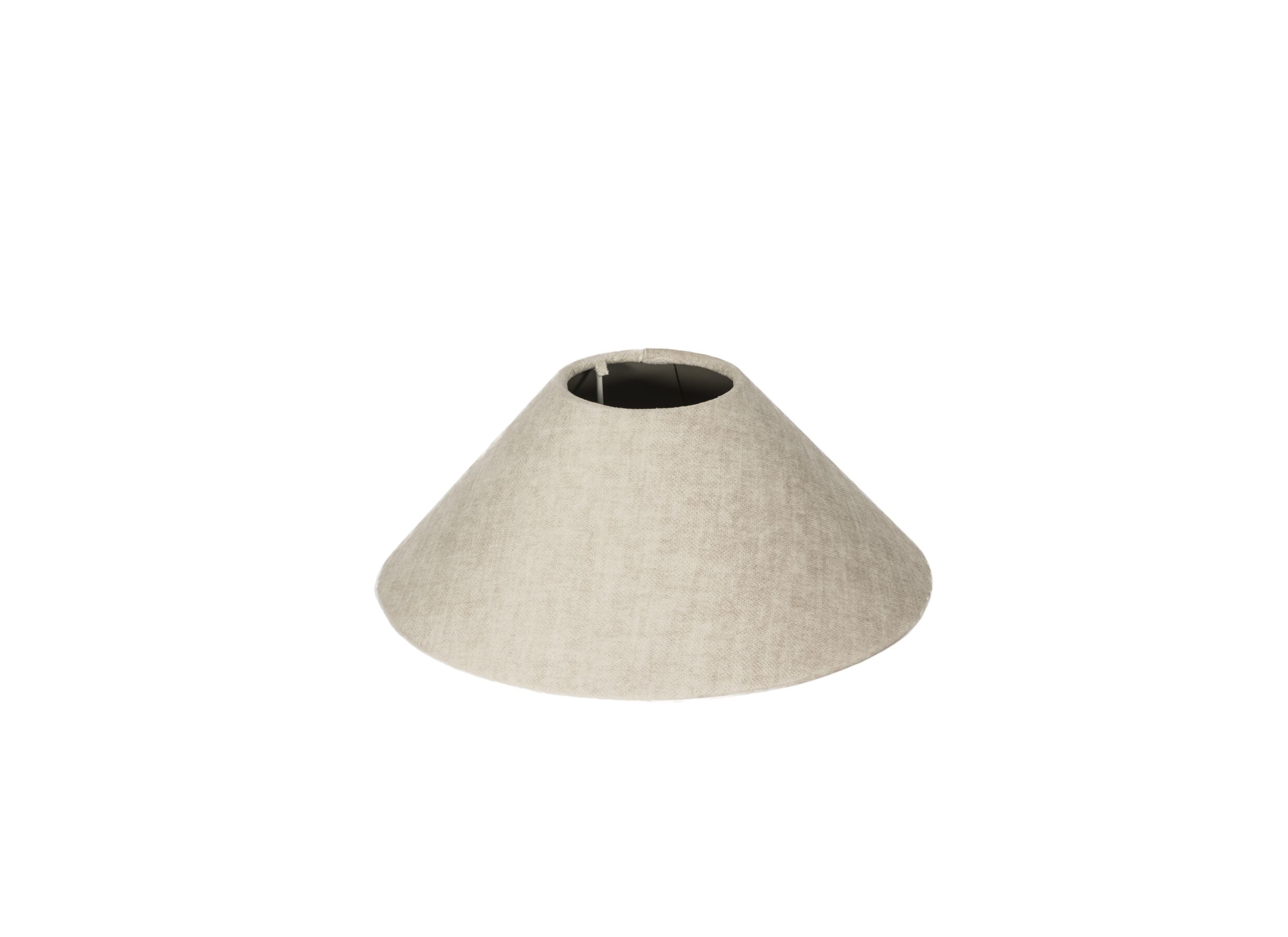 Lampenkap Juwel Ø45cm - stof - natuur - Abat-jour Juwel Ø45cm - tissu - nature