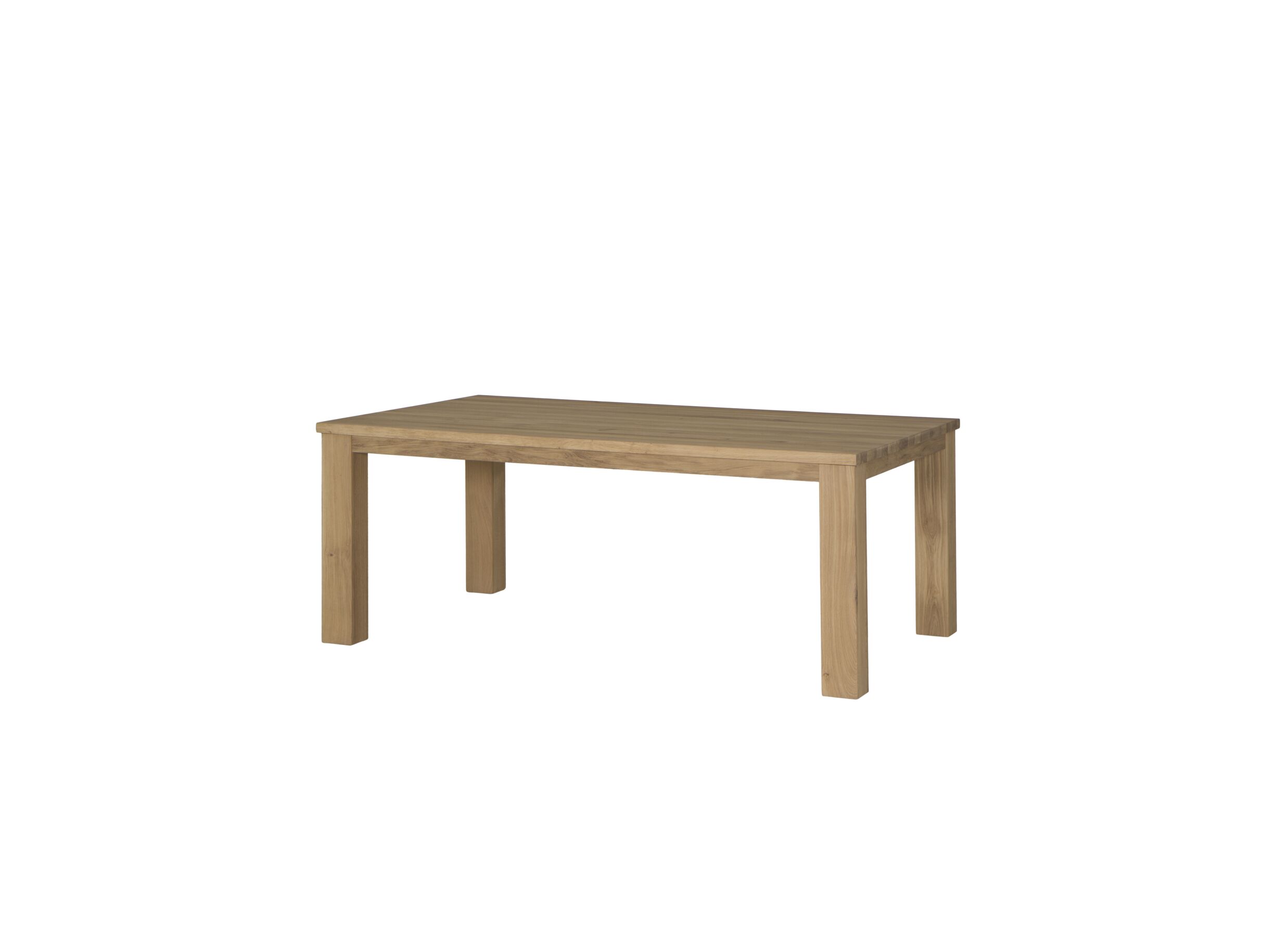Table Amarillo 200x100cm - chêne massif - naturel