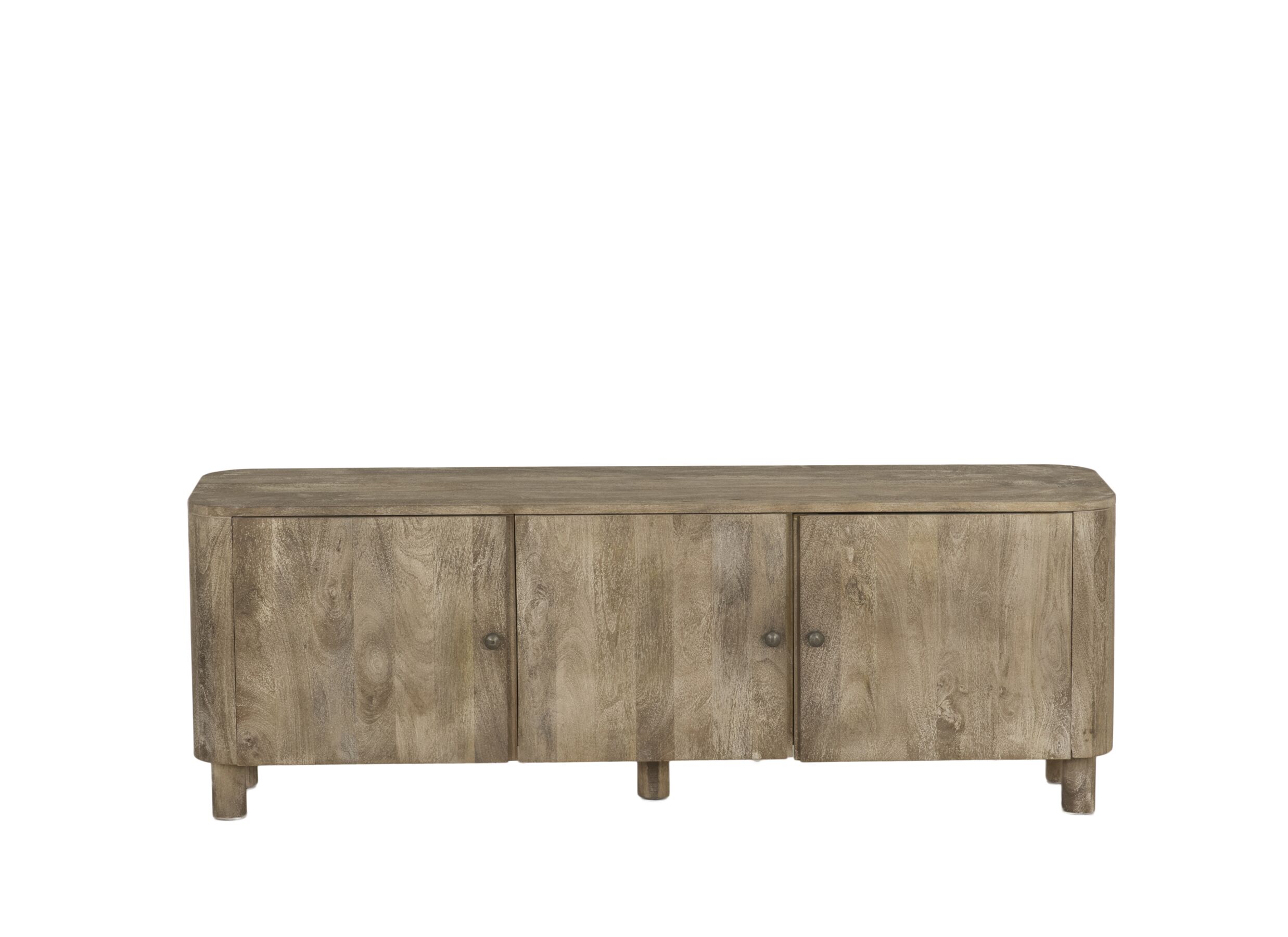 Aperçu - Meuble TV Darwin 150cm - manguier massif - sandblast