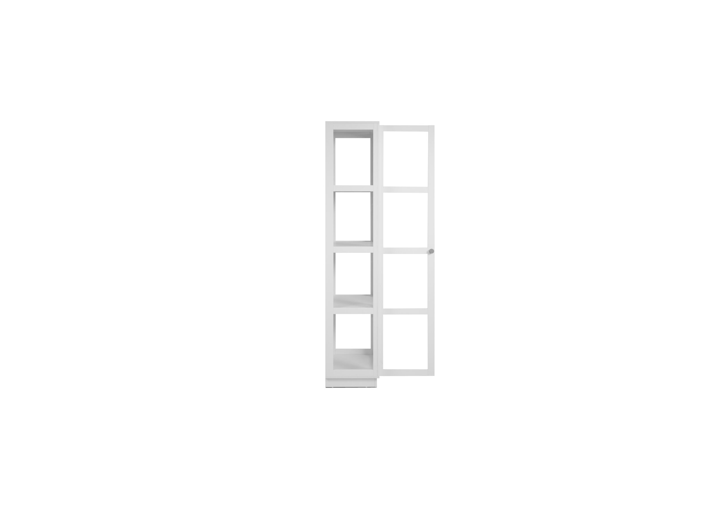 Indeling - Vitrinekast Arles 56cm - melamine - wit