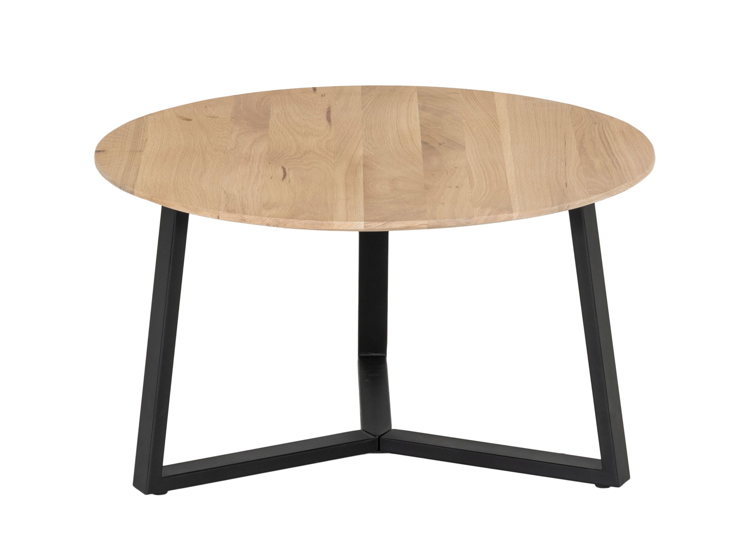 Bijzettafel Ayrton Ø70x40cm - eik massief - naturel - Bijzettafel Ayrton Ø70x40cm - eik massief - naturel