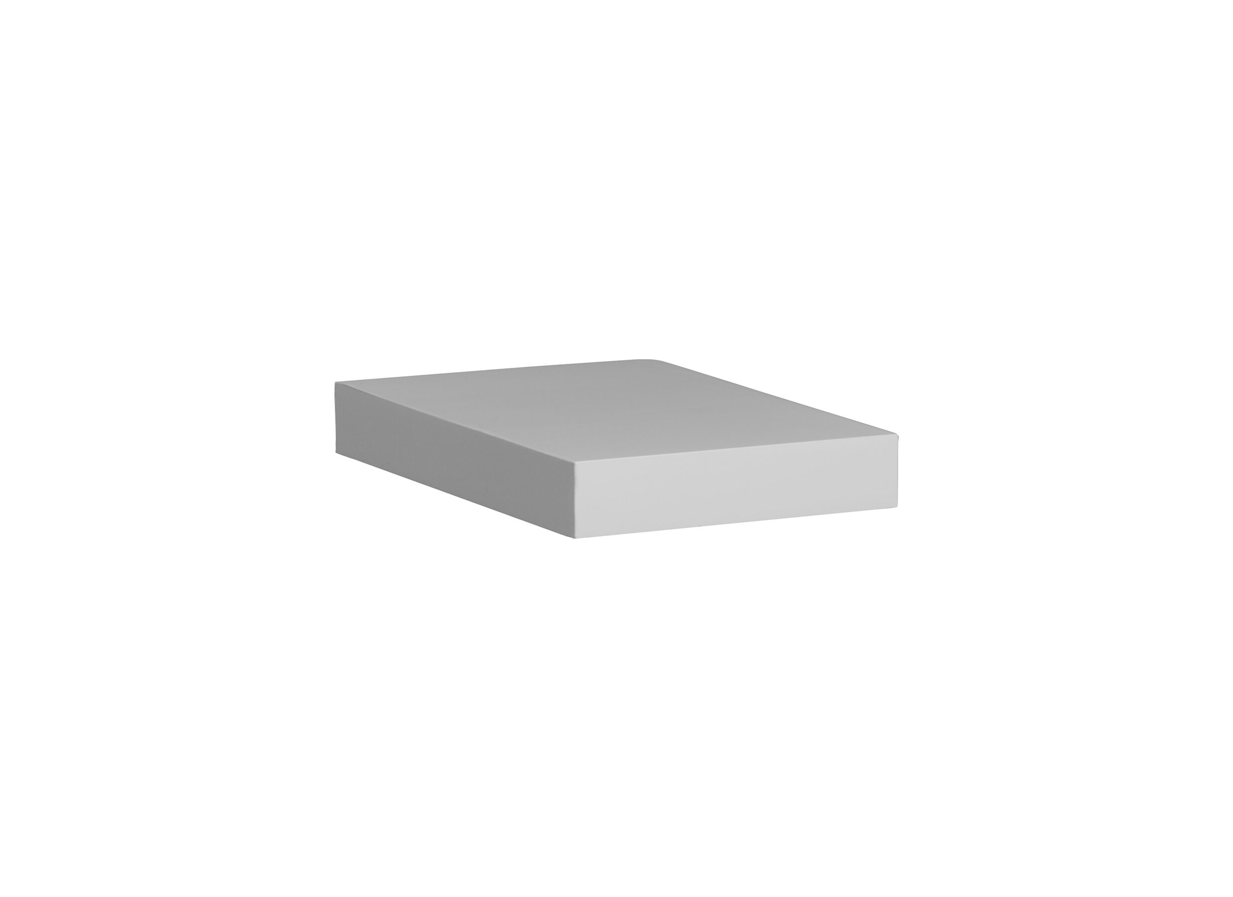 Wandplank 23,5x23,5x3,8cm wit