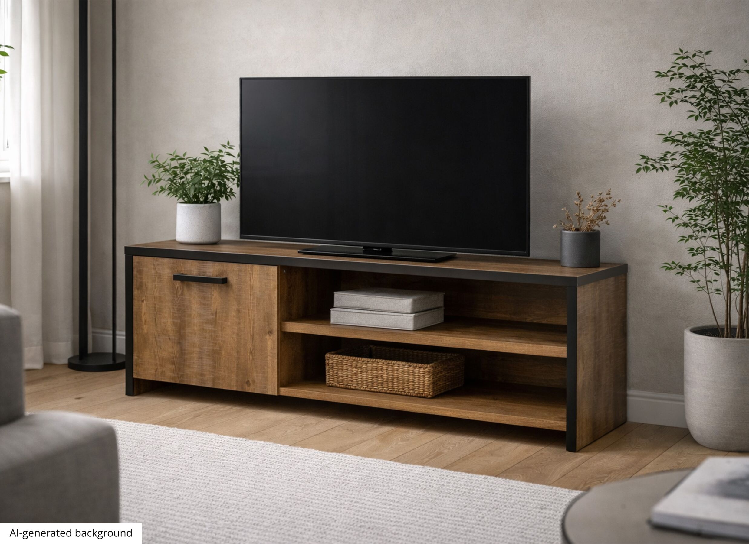 AI Generated - Tv-meubel Galaxy 150cm - lamulux - mango