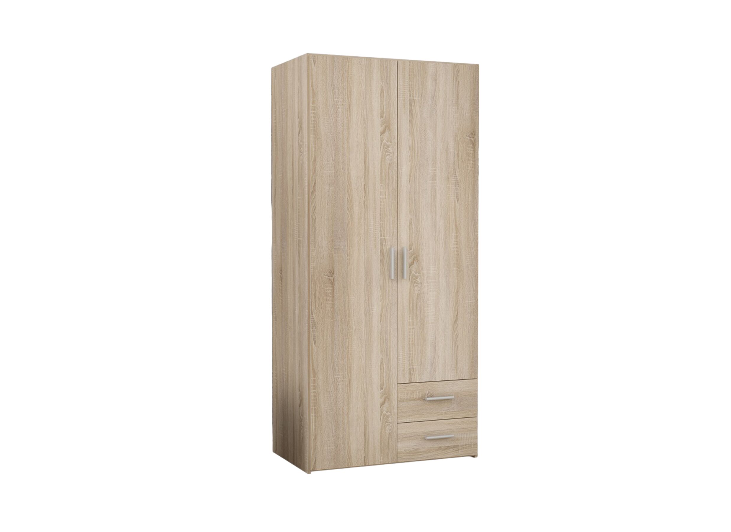 Kleerkast Telane 88cm - meubelplaat - sonoma eik - Kleerkast Telane 88cm - meubelplaat - sonoma eik