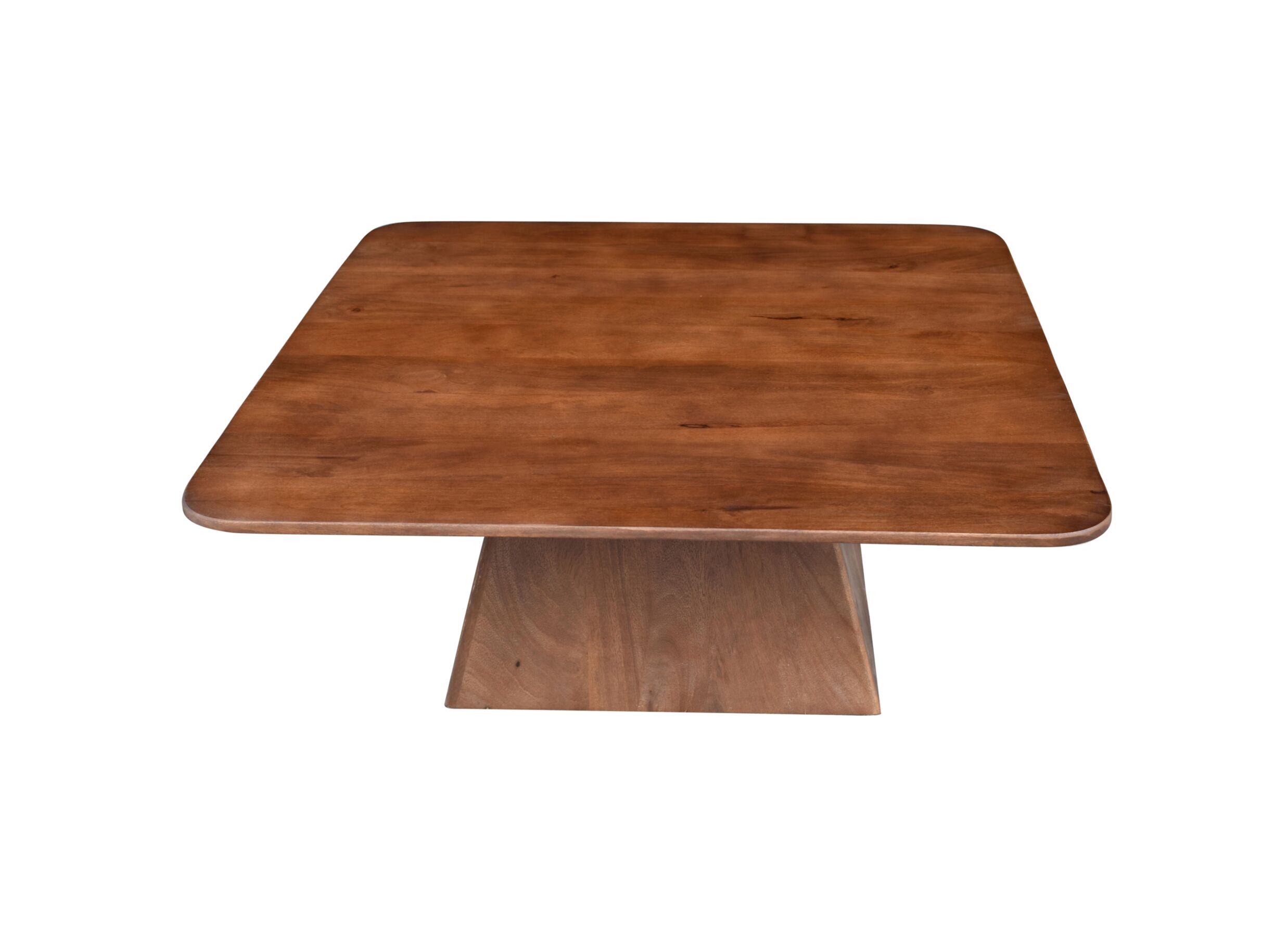 Overzichtsfoto - Salontafel Bocadillo 80x80cm - mango massief - bruin