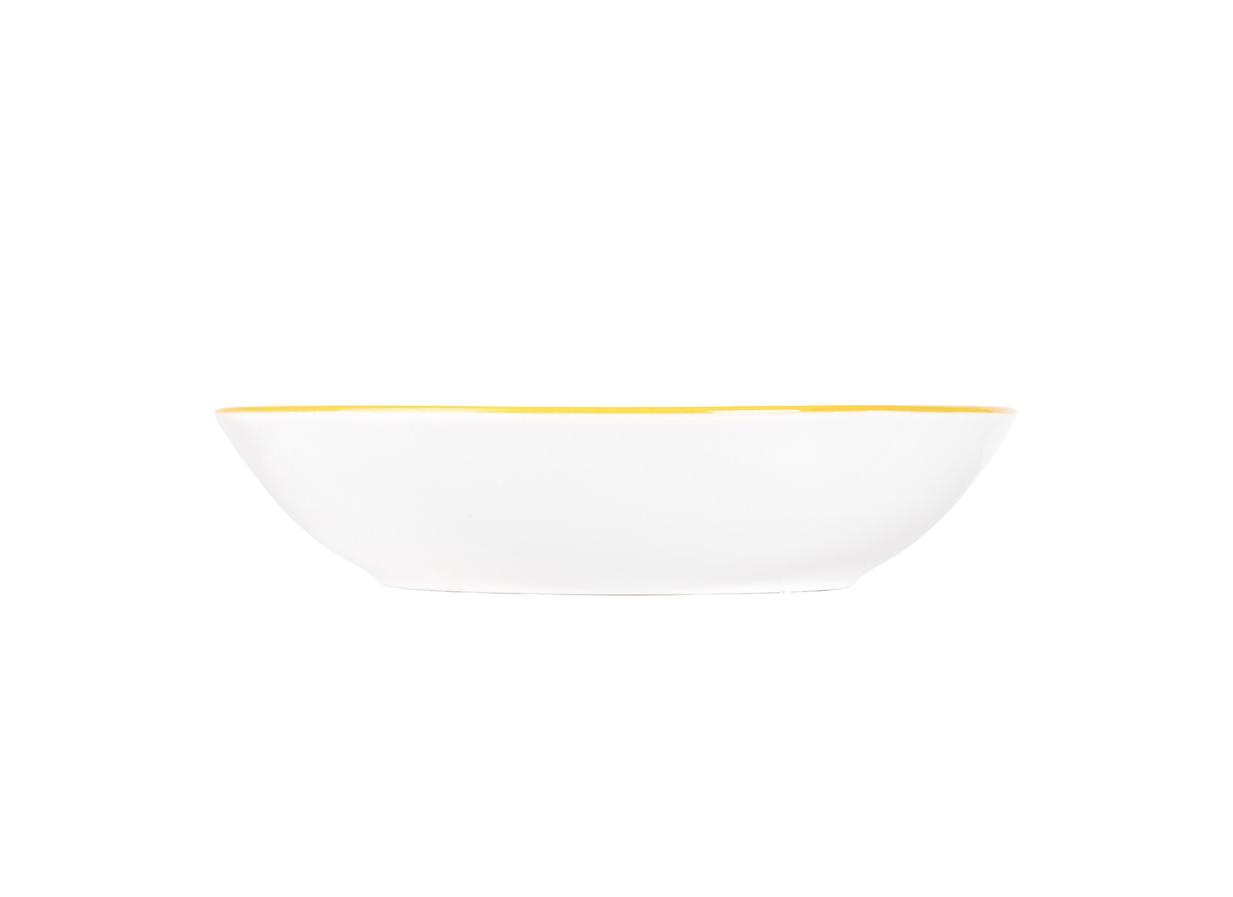 Aperçu - Assiette creuse Cabana Ø20cm - porcelaine - jaune
