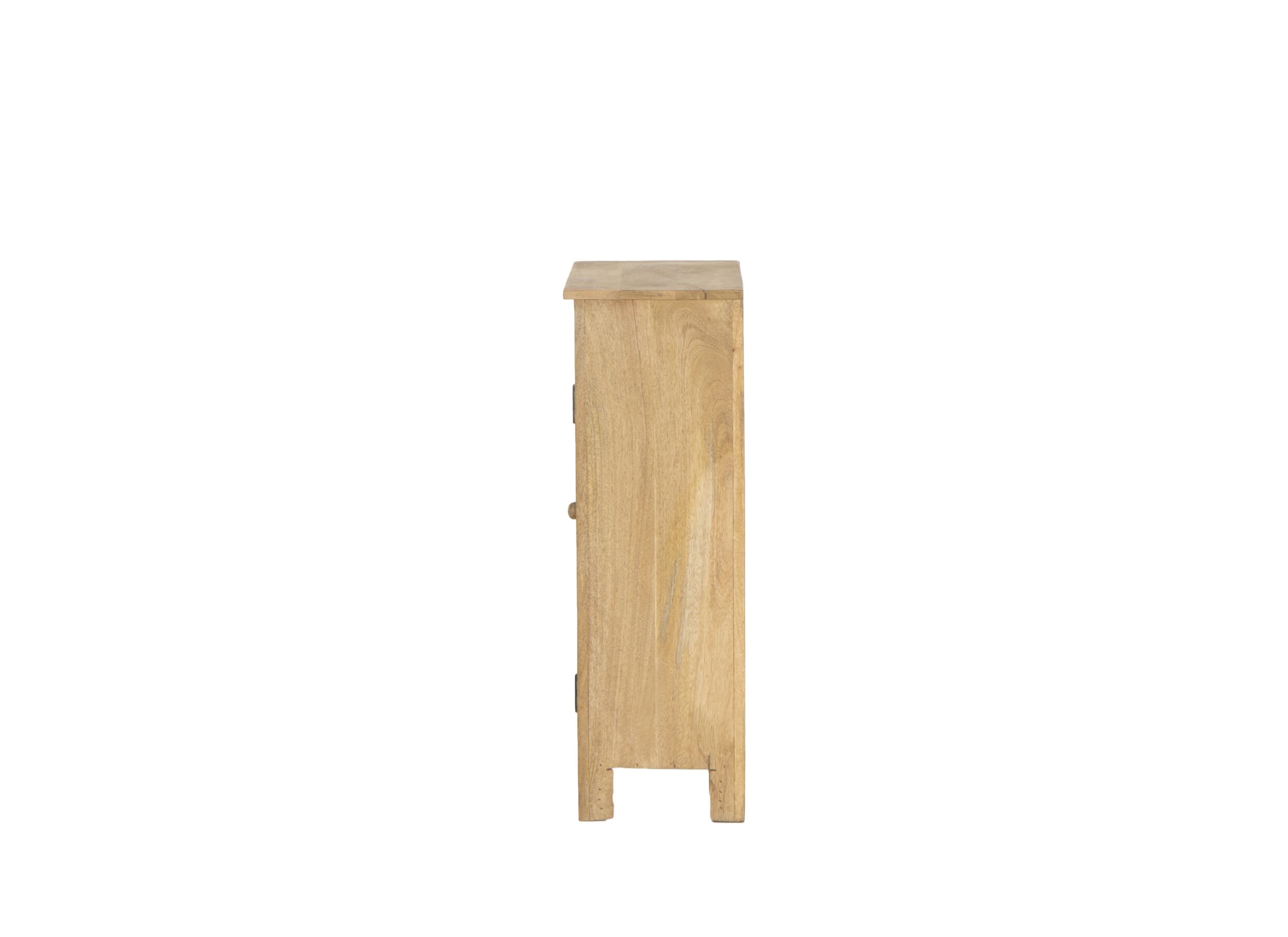 Armoire Lady 65x30x90cm - mangue massif - naturel