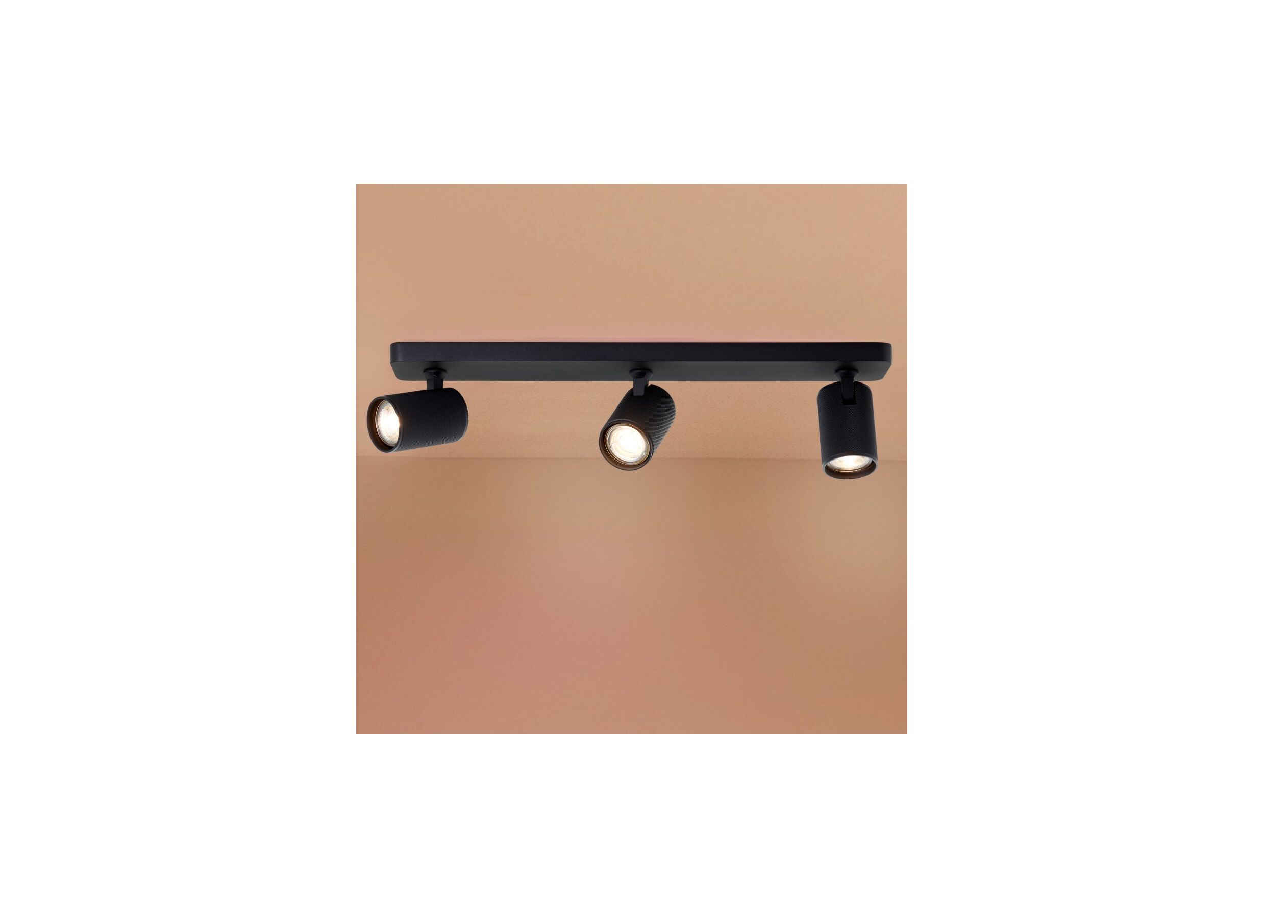 Foto ambiance - Spot LED Marty avec 3 spots 5W GU10