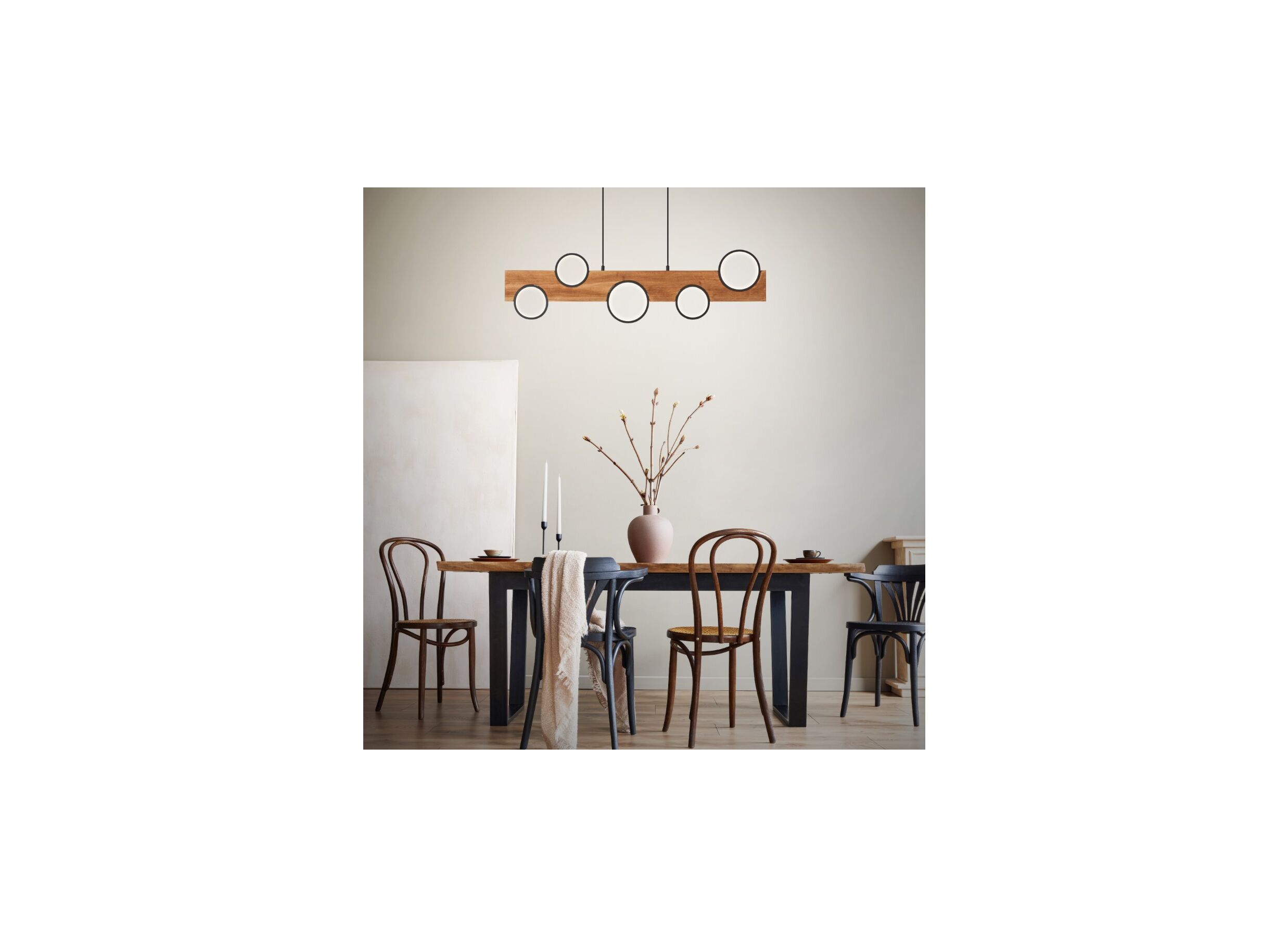 Suspension Cheesy 6x100cm 1x34W