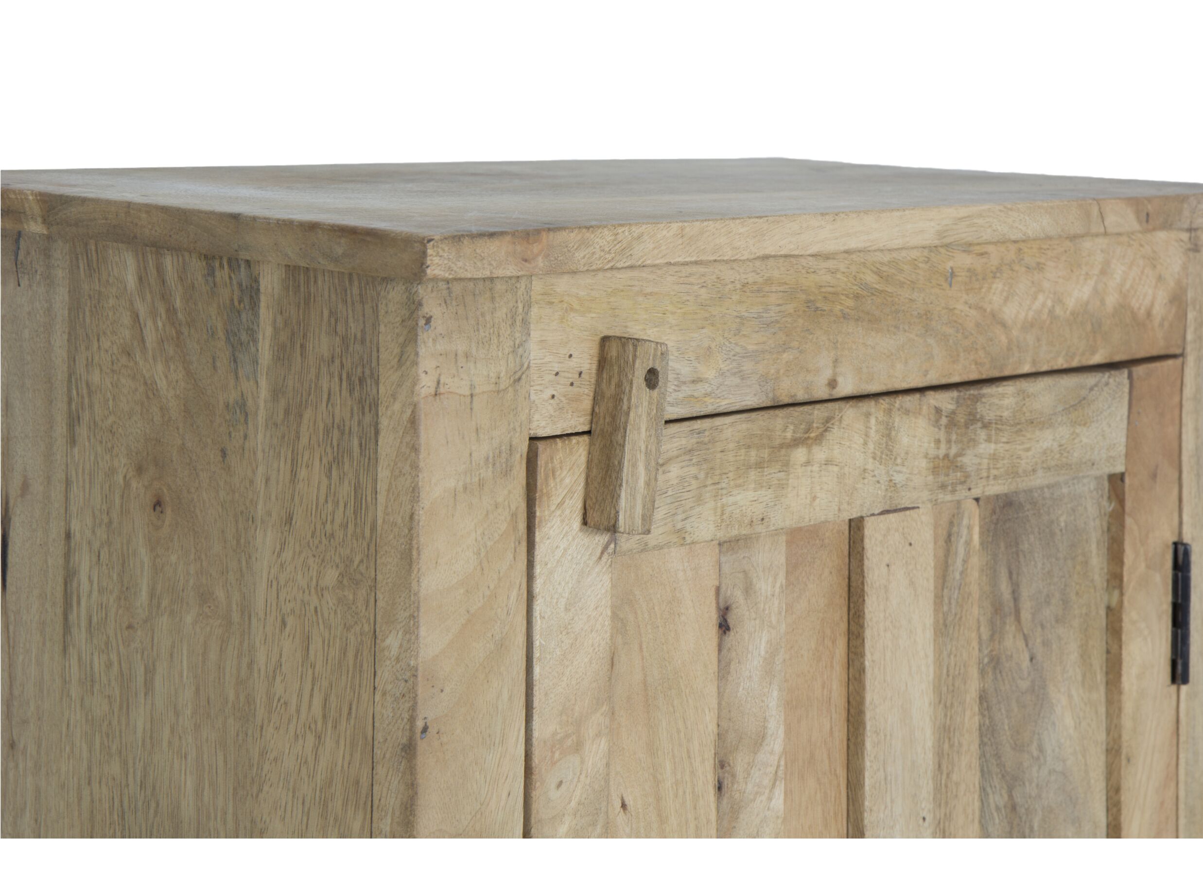 Armoire Lady 65x30x90cm - mangue massif - naturel