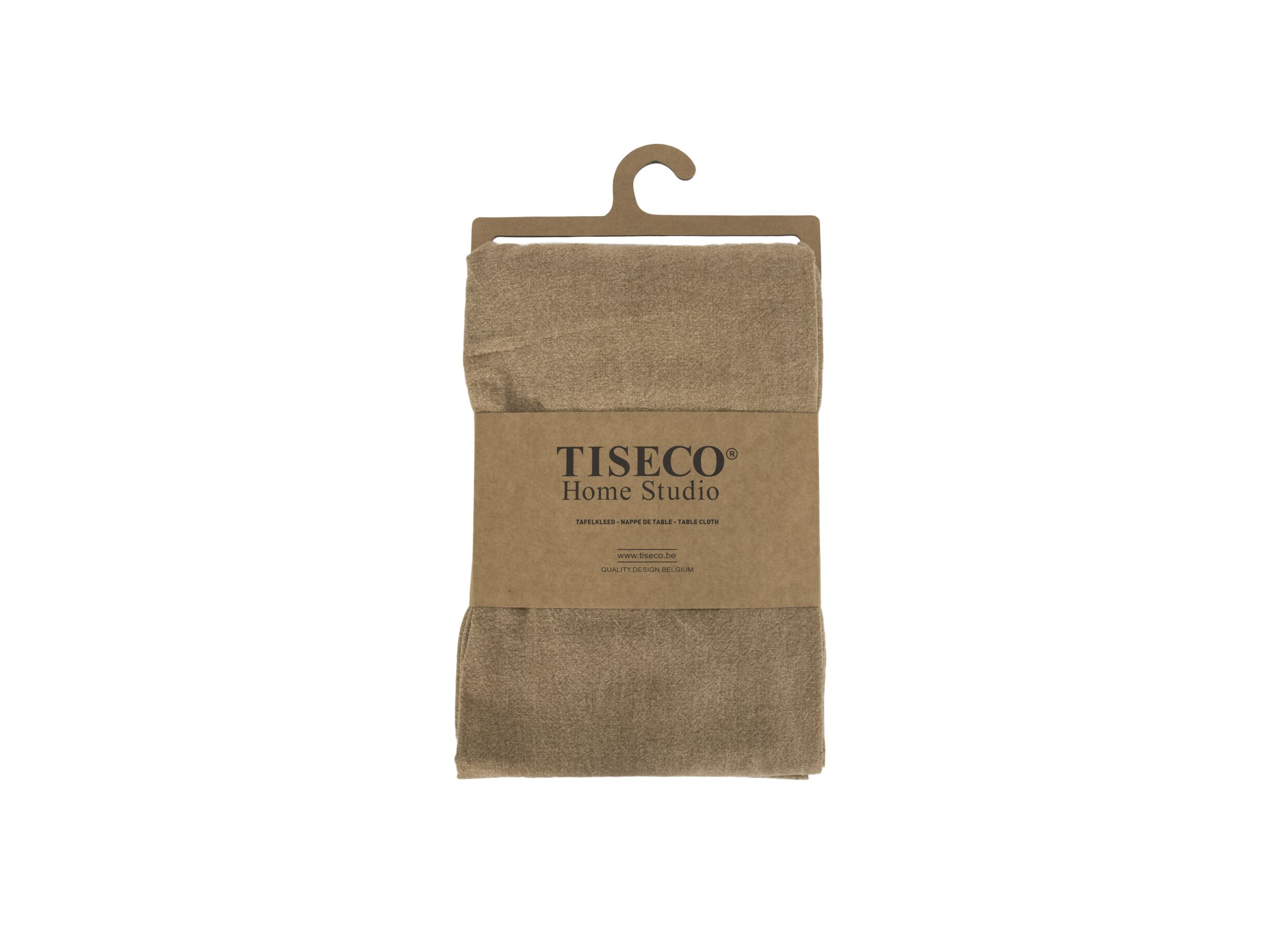 Plus Important - Nappe Myrna Ø180cm - coton - marron