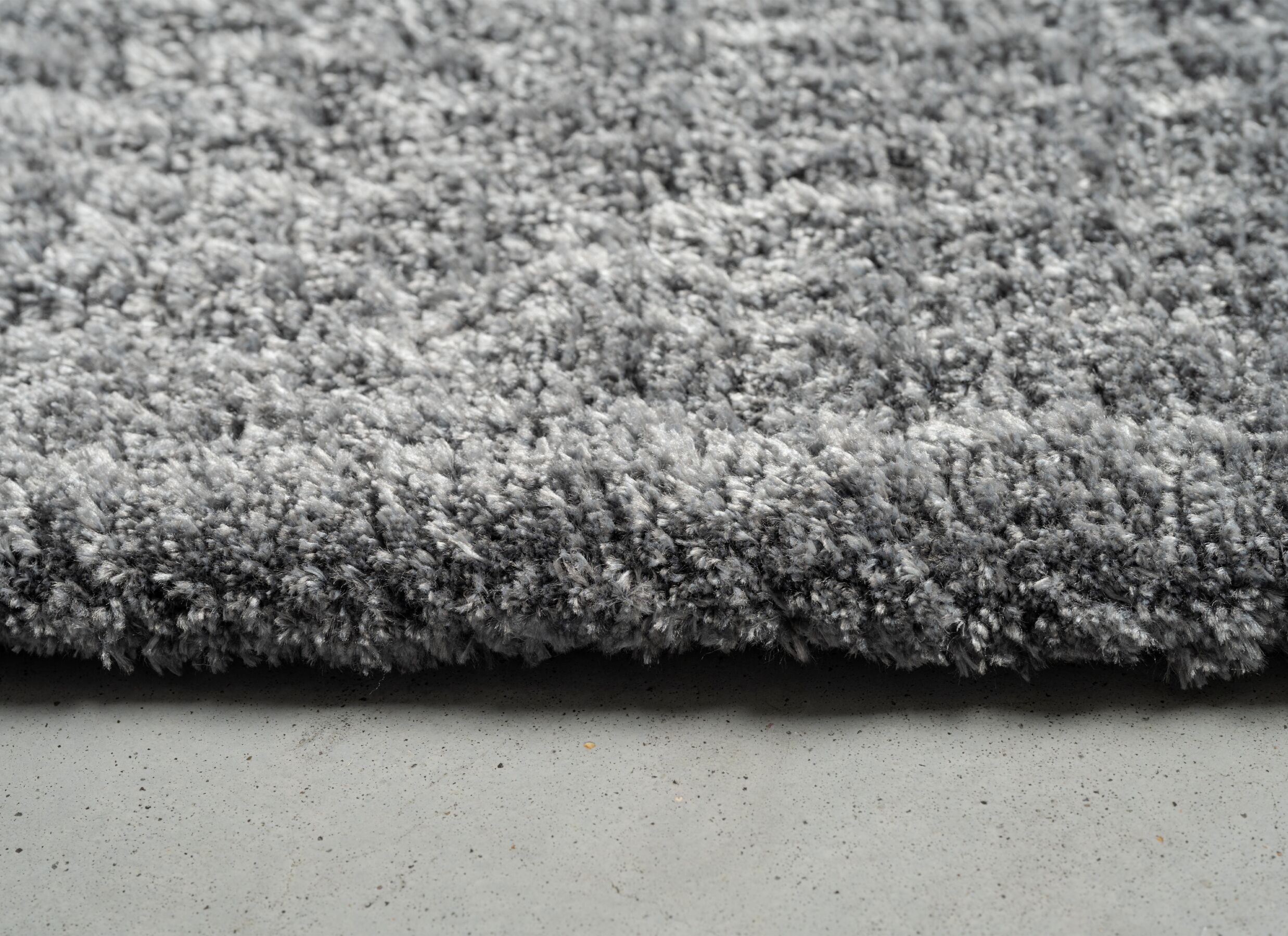 Detail - Tapis Madagaskar 120x170cm - fibre de polyester - gris