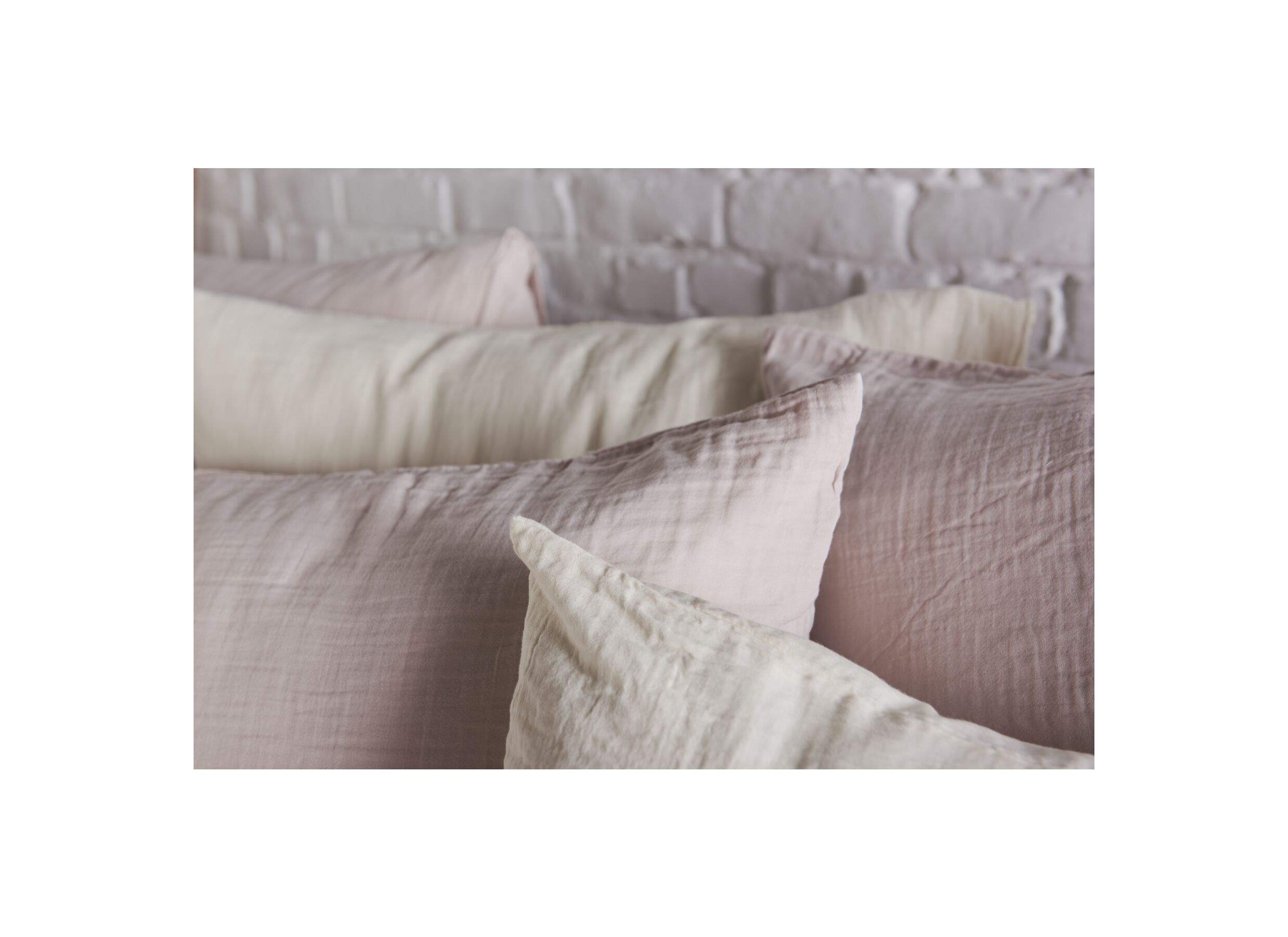 Foto ambiance - Housse de couette 240x200/220cm - tétra coton - lila
