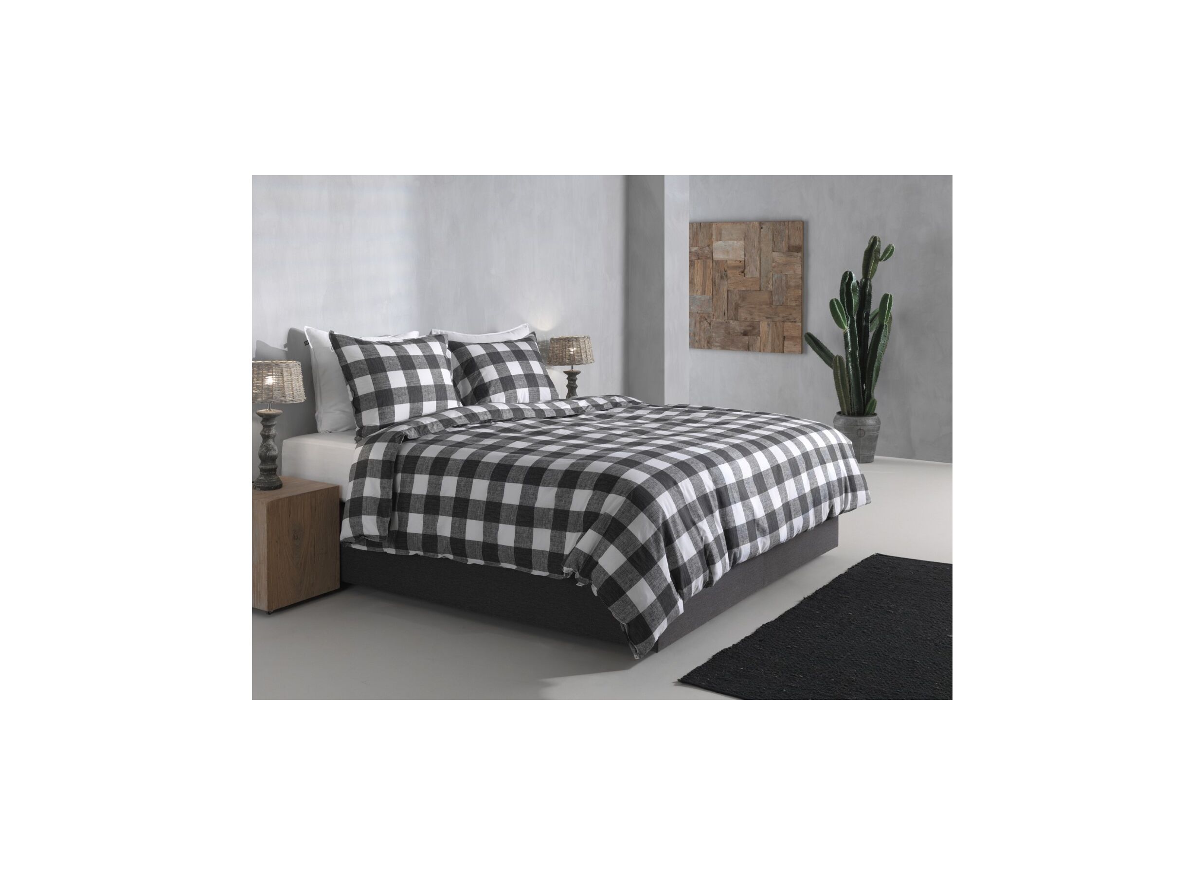 Foto ambiance - Housse de couette 140x220cm coton