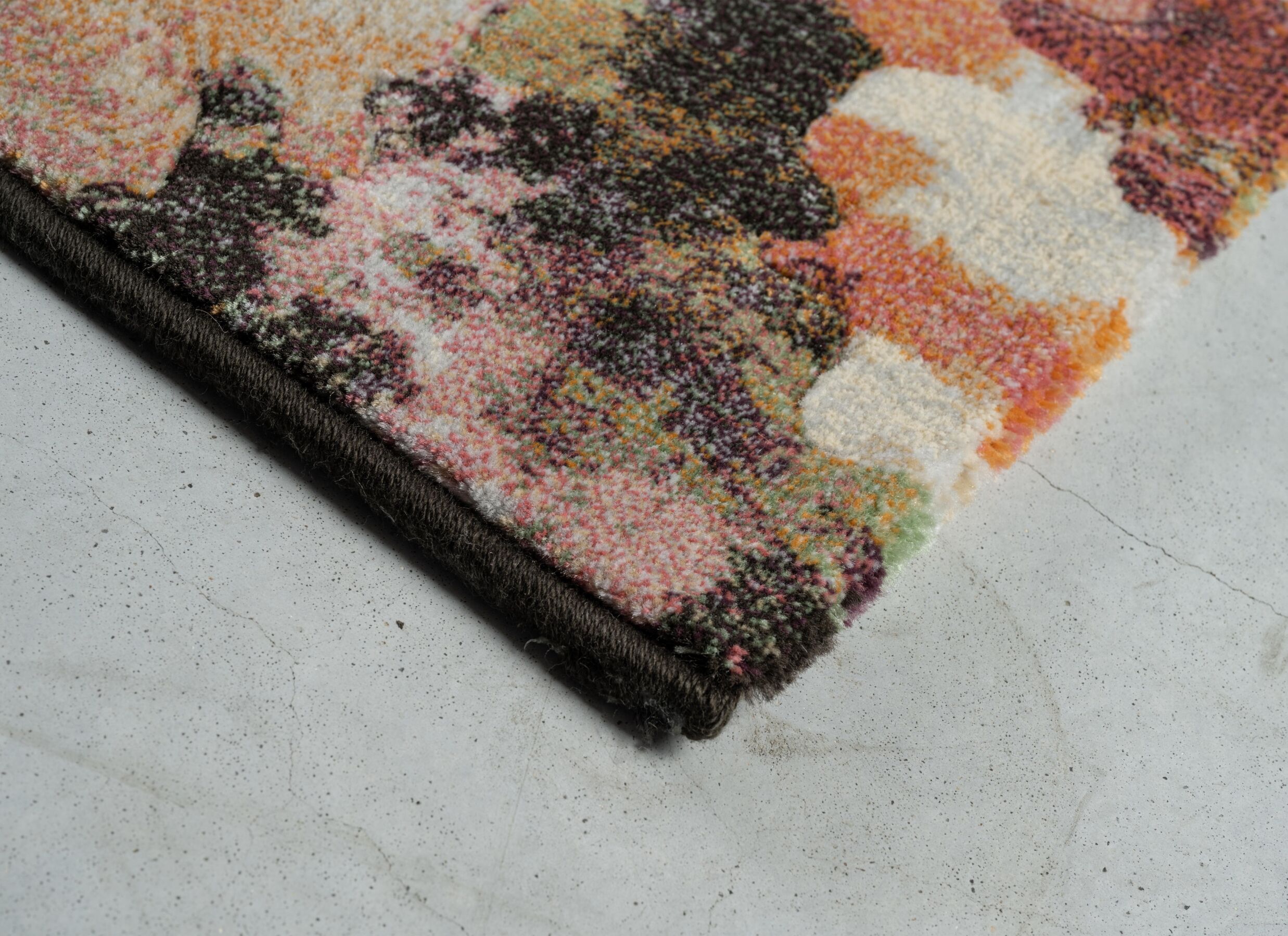 Detail - Tapis Aspero 160x230cm - polyester - multicolore