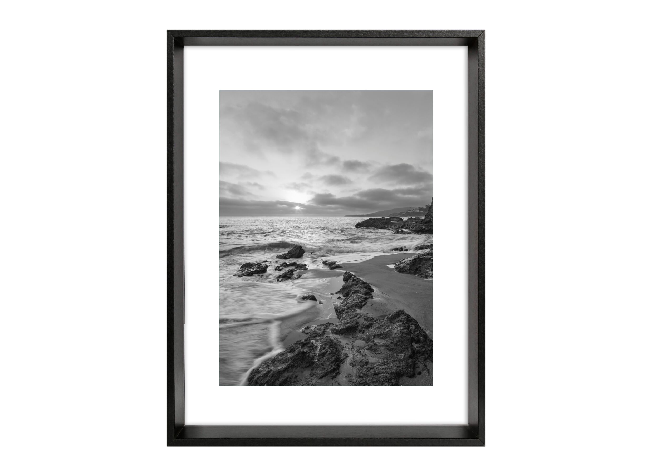 Fotokader Blanc 18x24cm - MDF - zwart - Cadre photo Blanc 18x24cm - MDF - noir