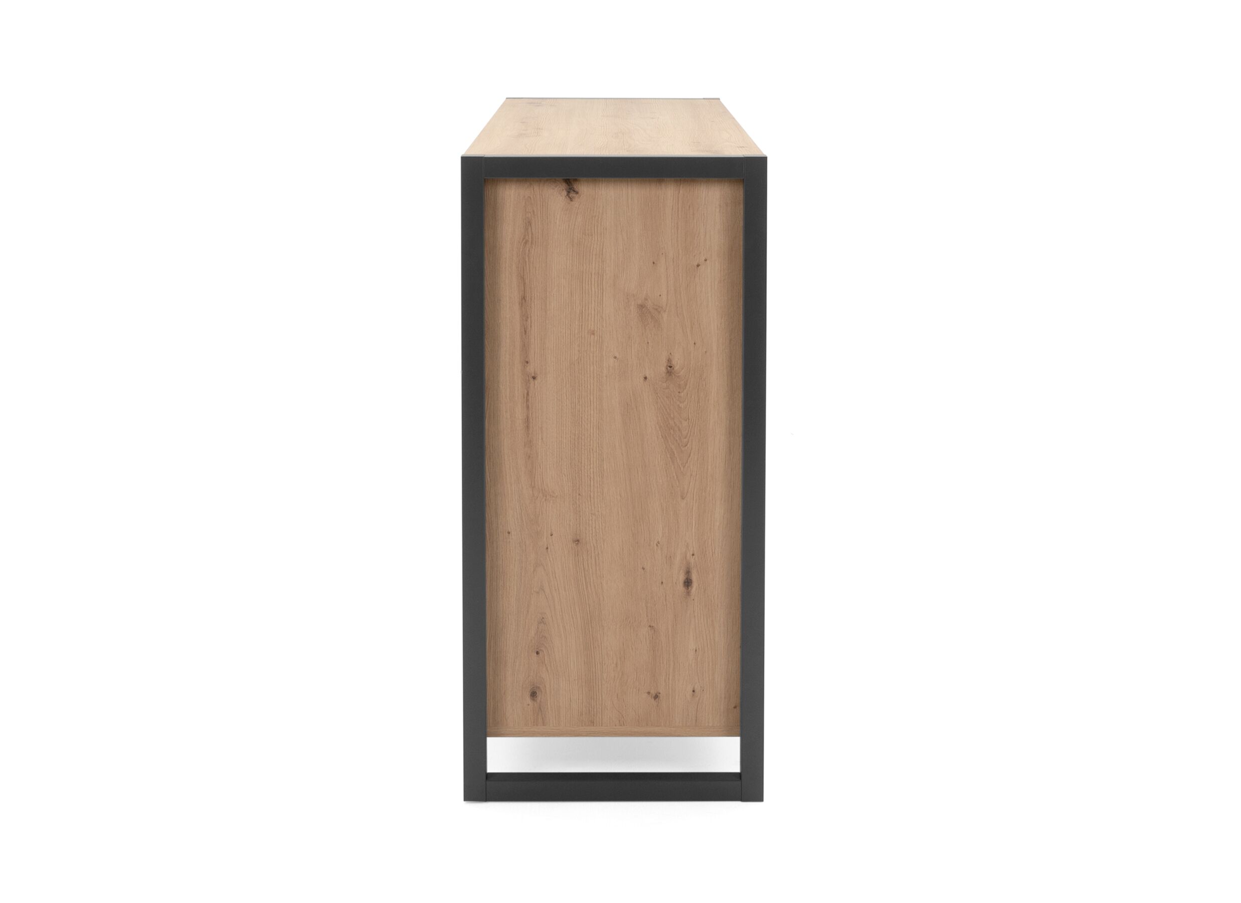 Commode Denver 120x88x40cm - decor - artisanale eik & anthraciet