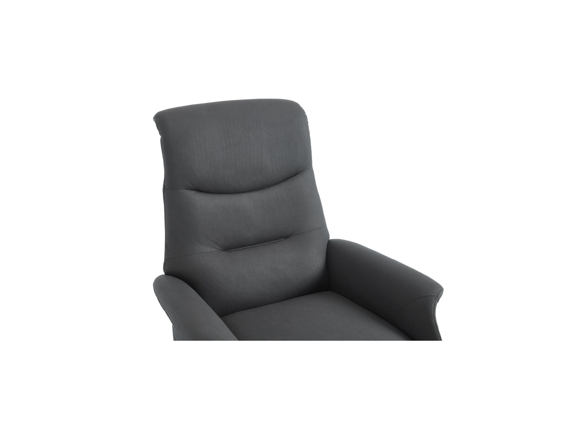 Detail - Fauteuil relax Bromo électrique - fibre polyester - noir