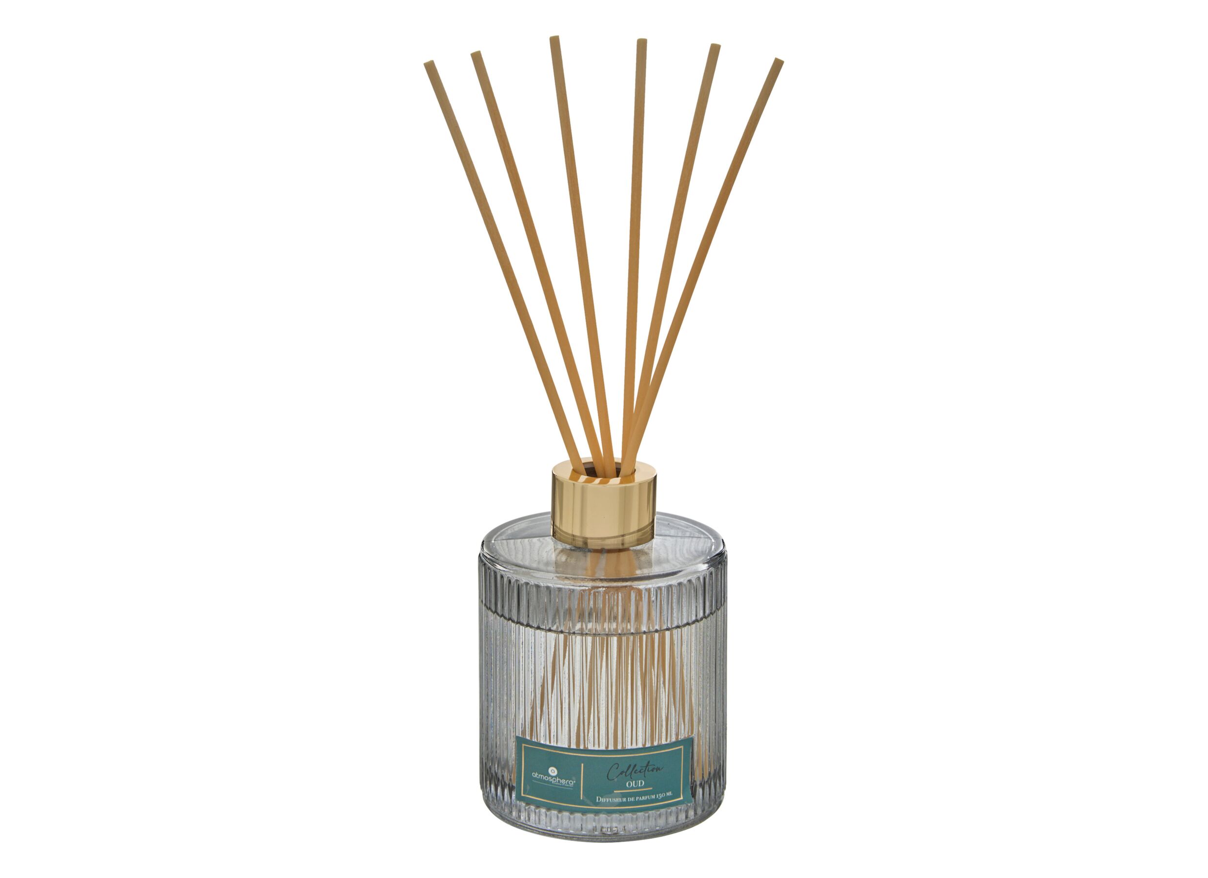 Geurstokjes Albie 150ml - glas - oud - Geurstokjes Albie 150ml - glas - oud