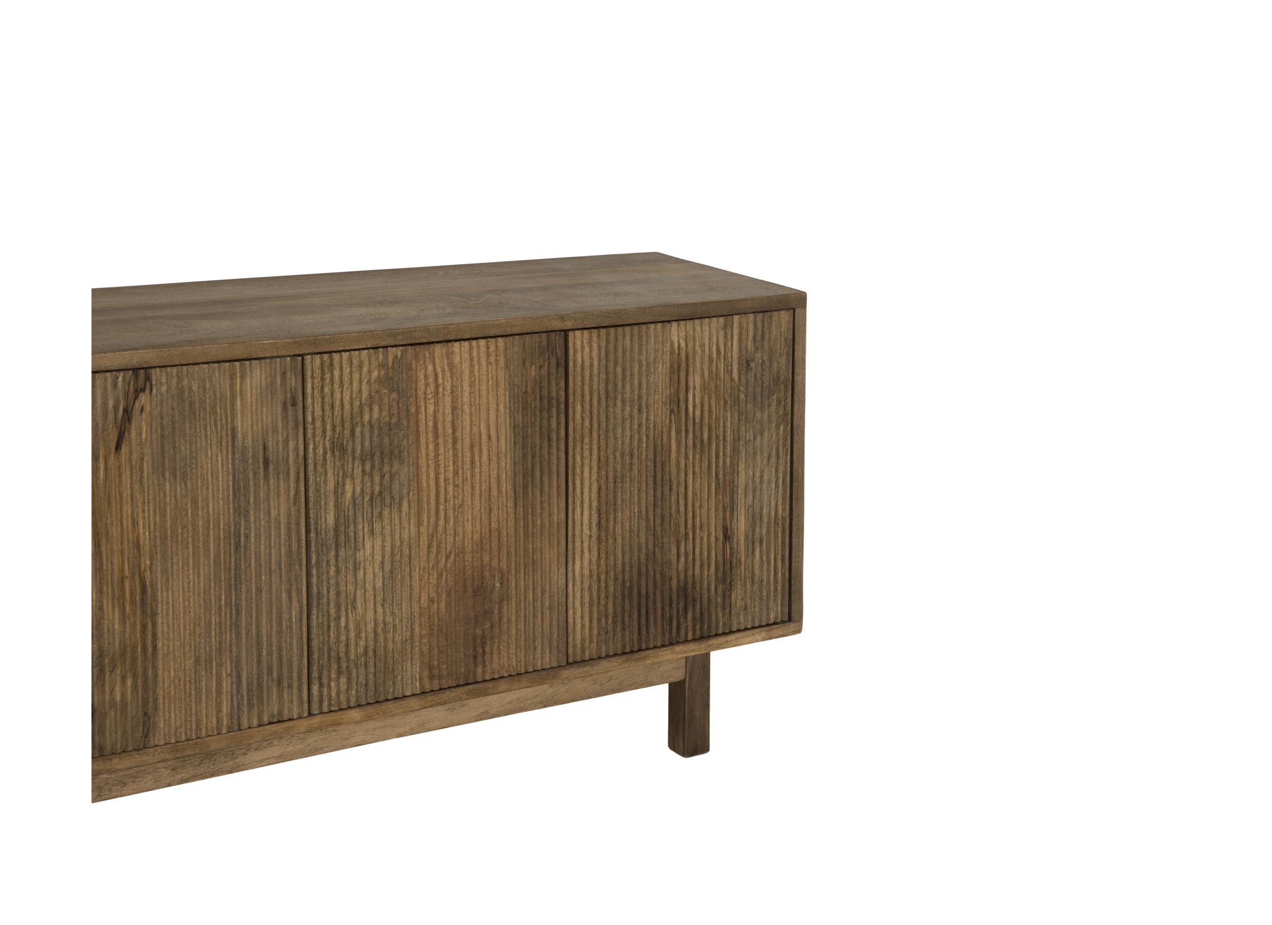 Detailfoto - Dressoir Tuxedo 180cm - mango massief - bruin