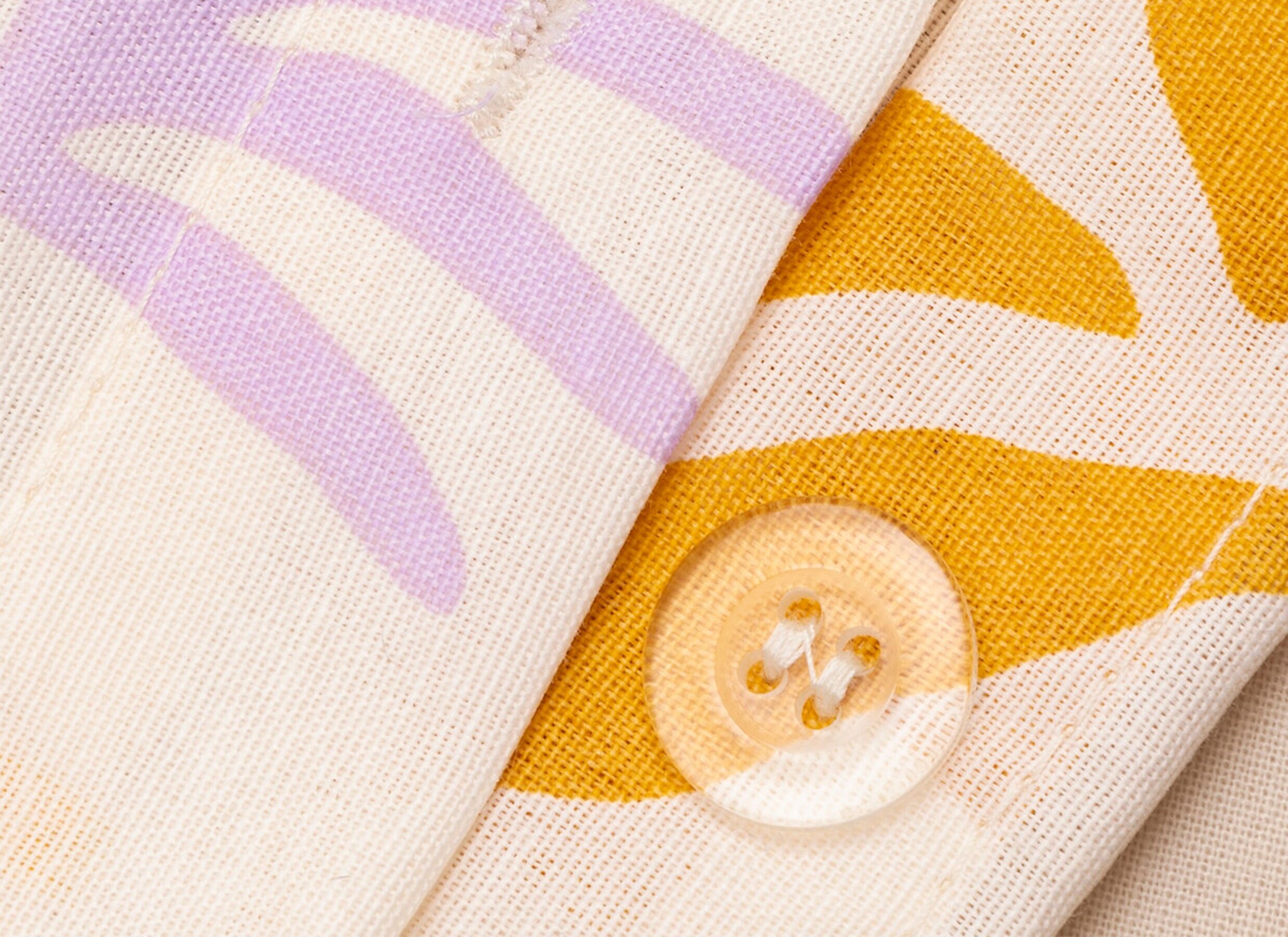 Detail - Housse de couette Billie 140x200cm - coton & polyester - multicolor