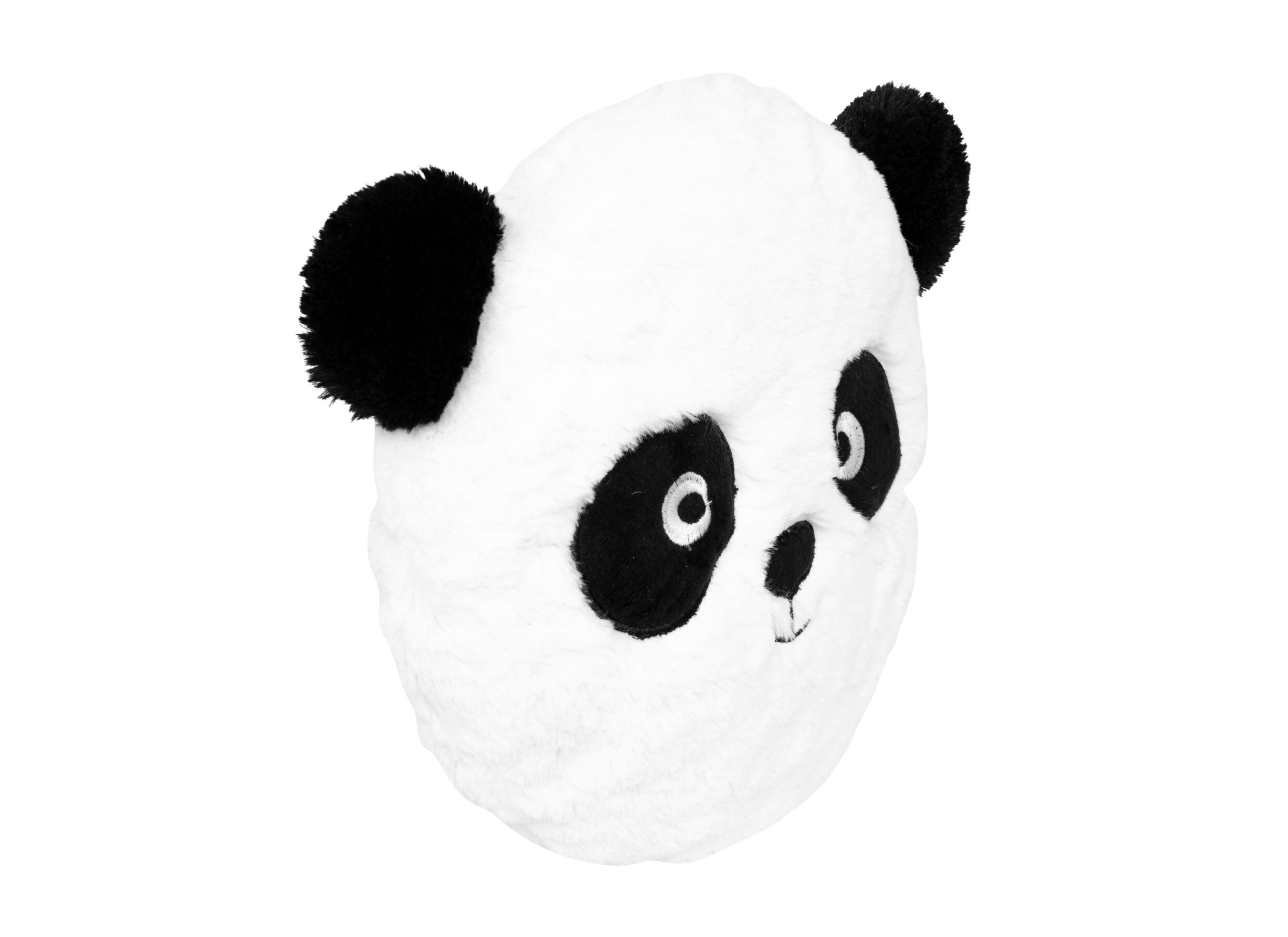 Aperçu - Peluche Panda Ø27cm - tissu - blanc/noir