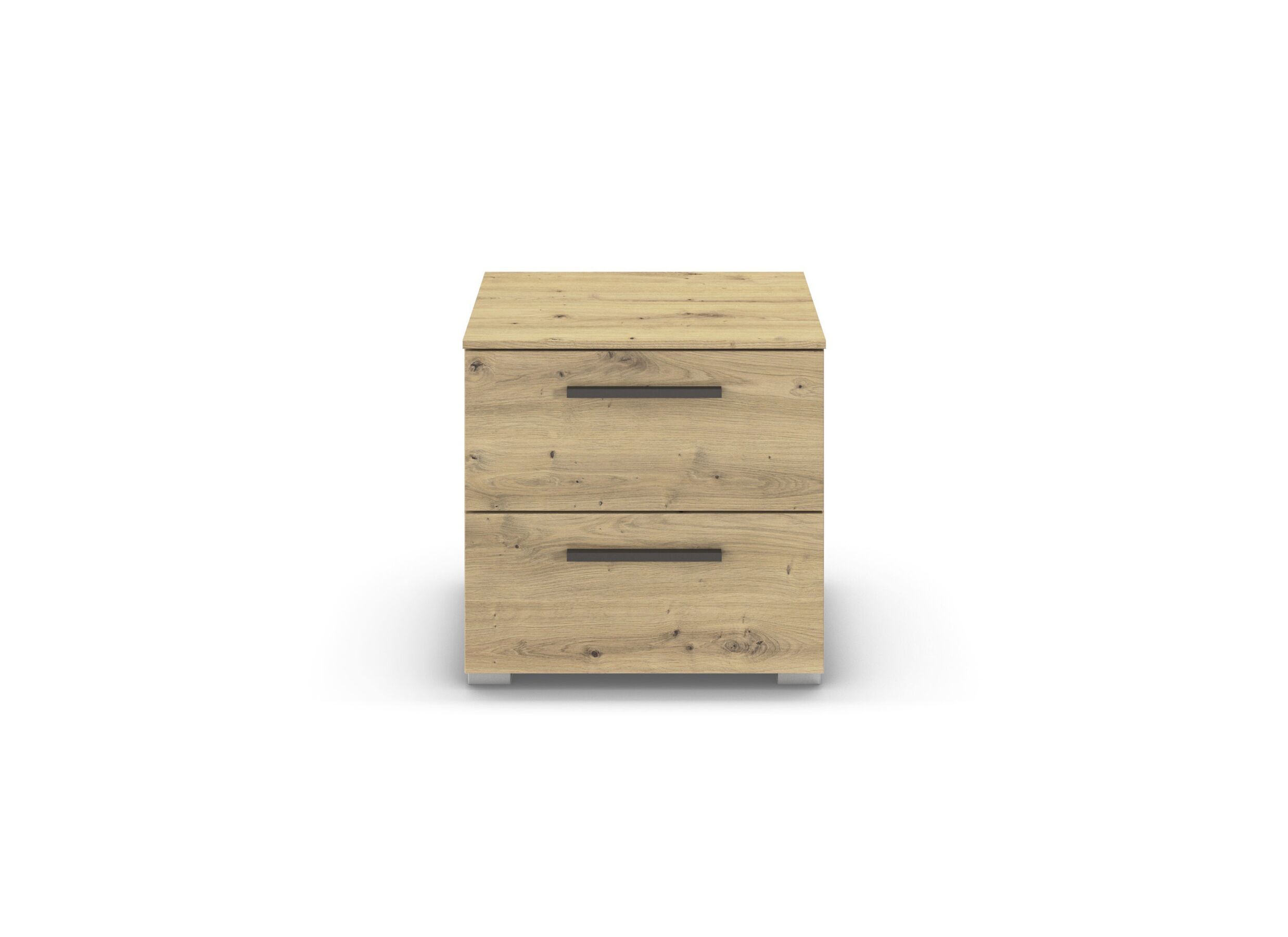 Aperçu - Table de chevet 50x49x42cm - panneau decor - chêne artisanal