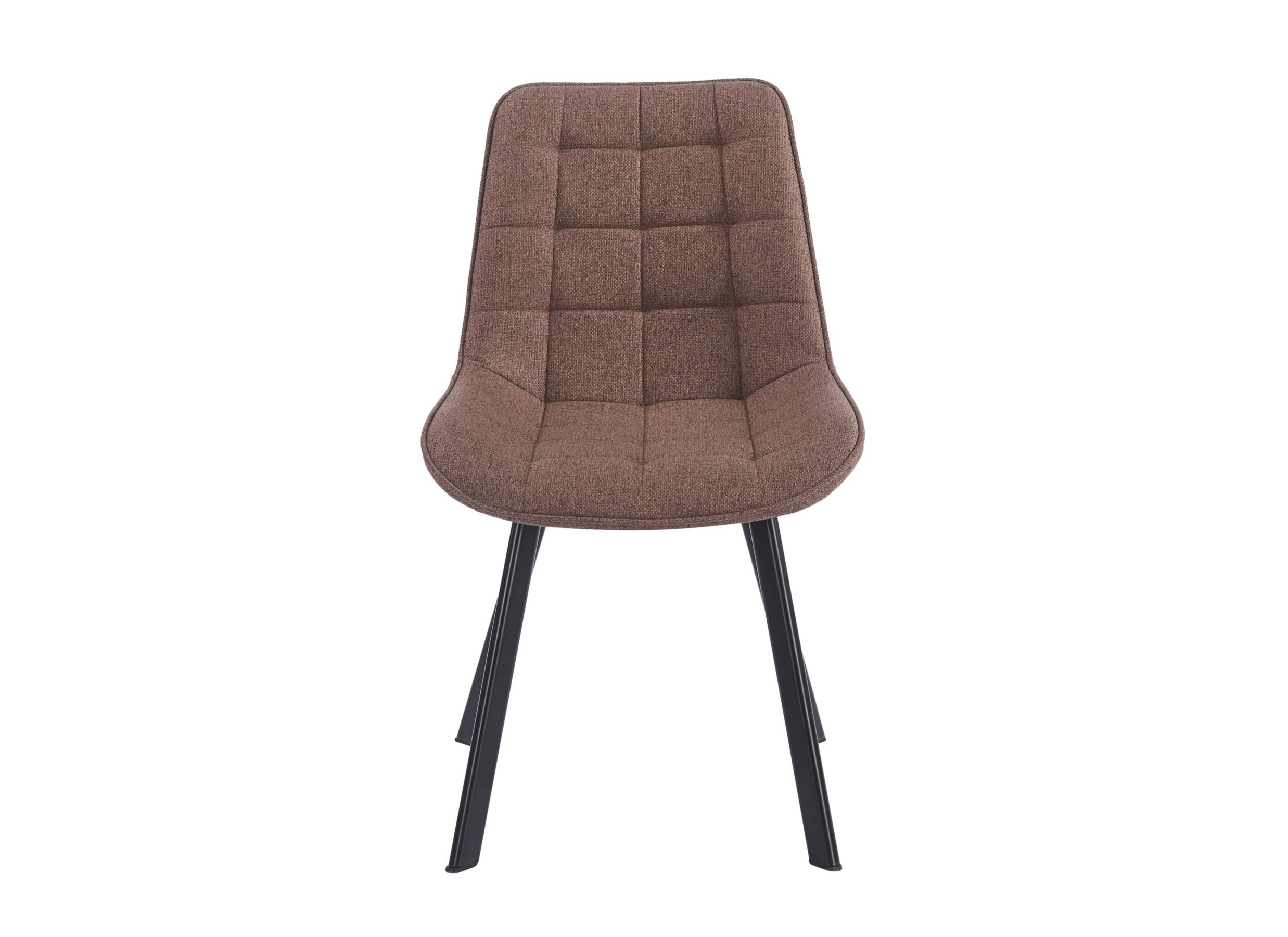 Aperçu - Chaise Gunner 52x60,5x85cm - fibre polyester - marron