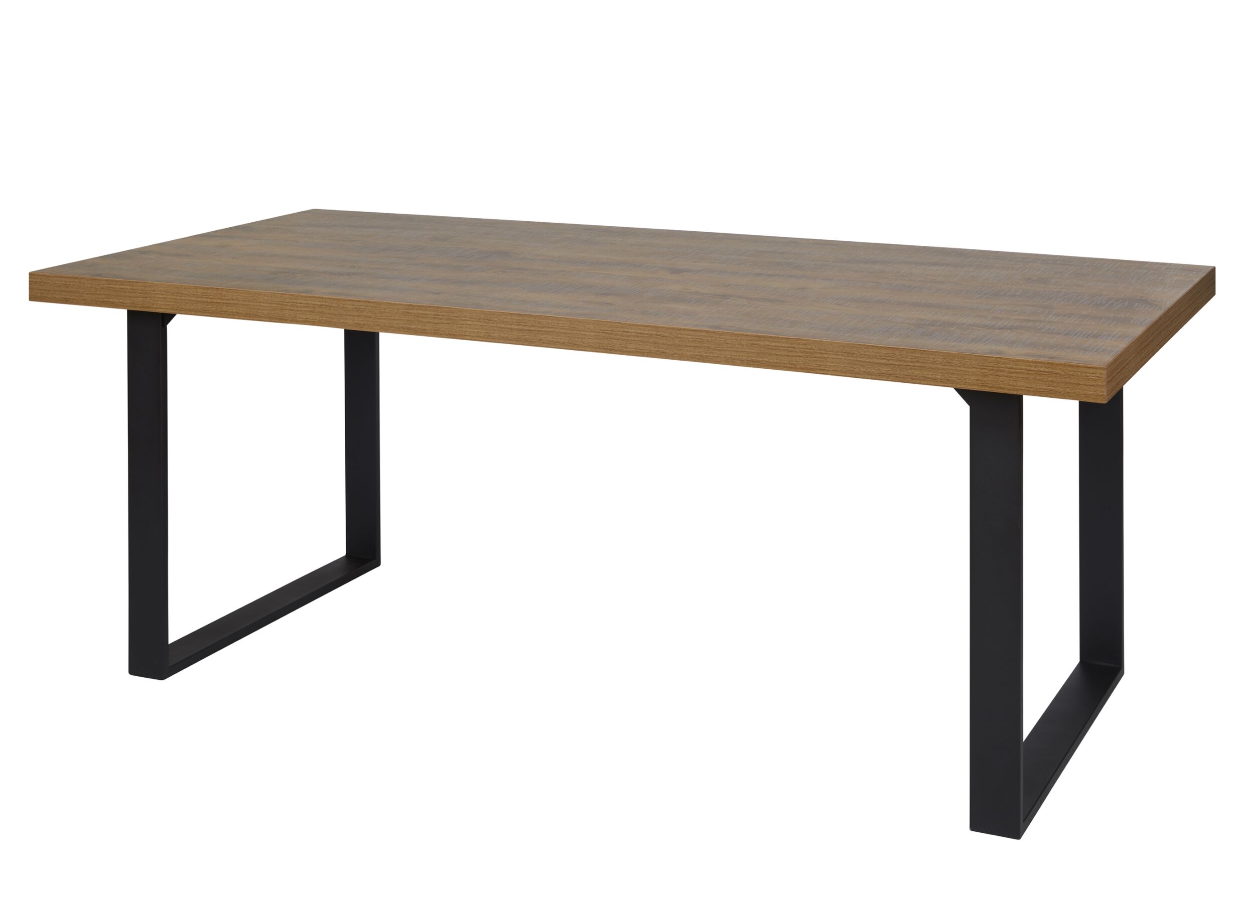 Table Samuel 200x95cm - Table Samuel 200x95cm - panneau décor - chêne denver