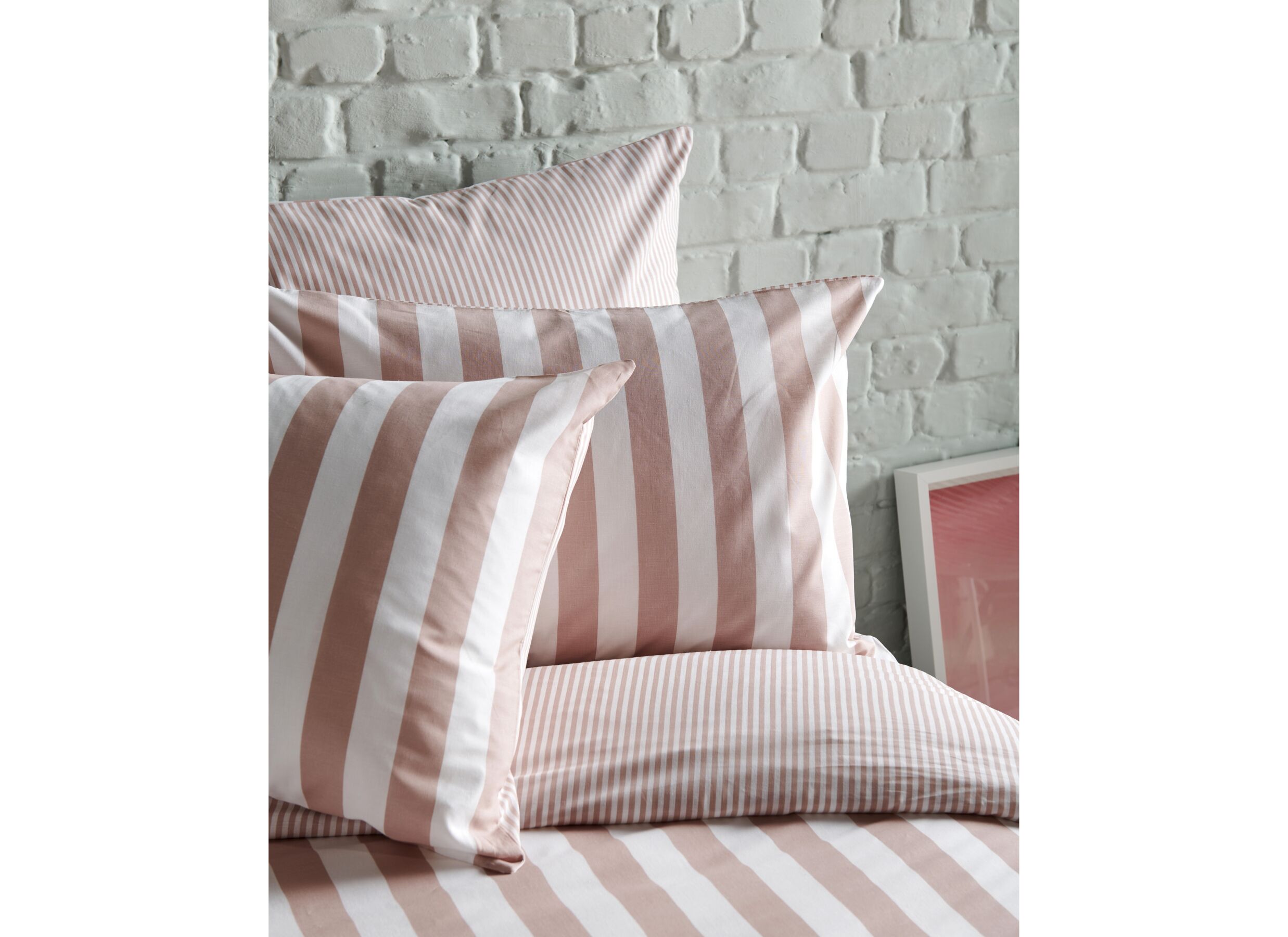 Foto ambiance - Housse de couette 200x200/220cm - coton - rose