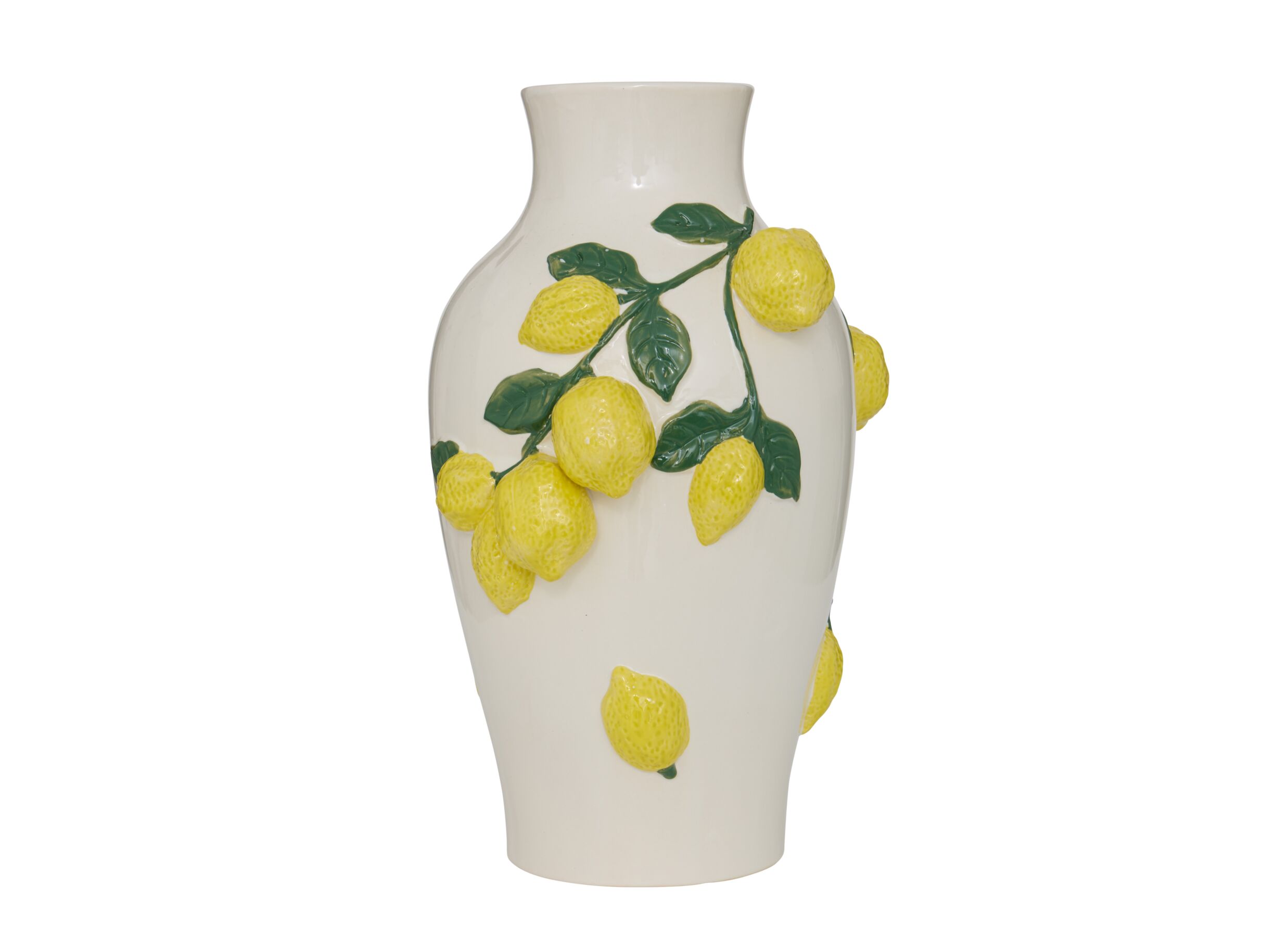 Aperçu - Vase Citron H32,6 - dolomite - multicolore