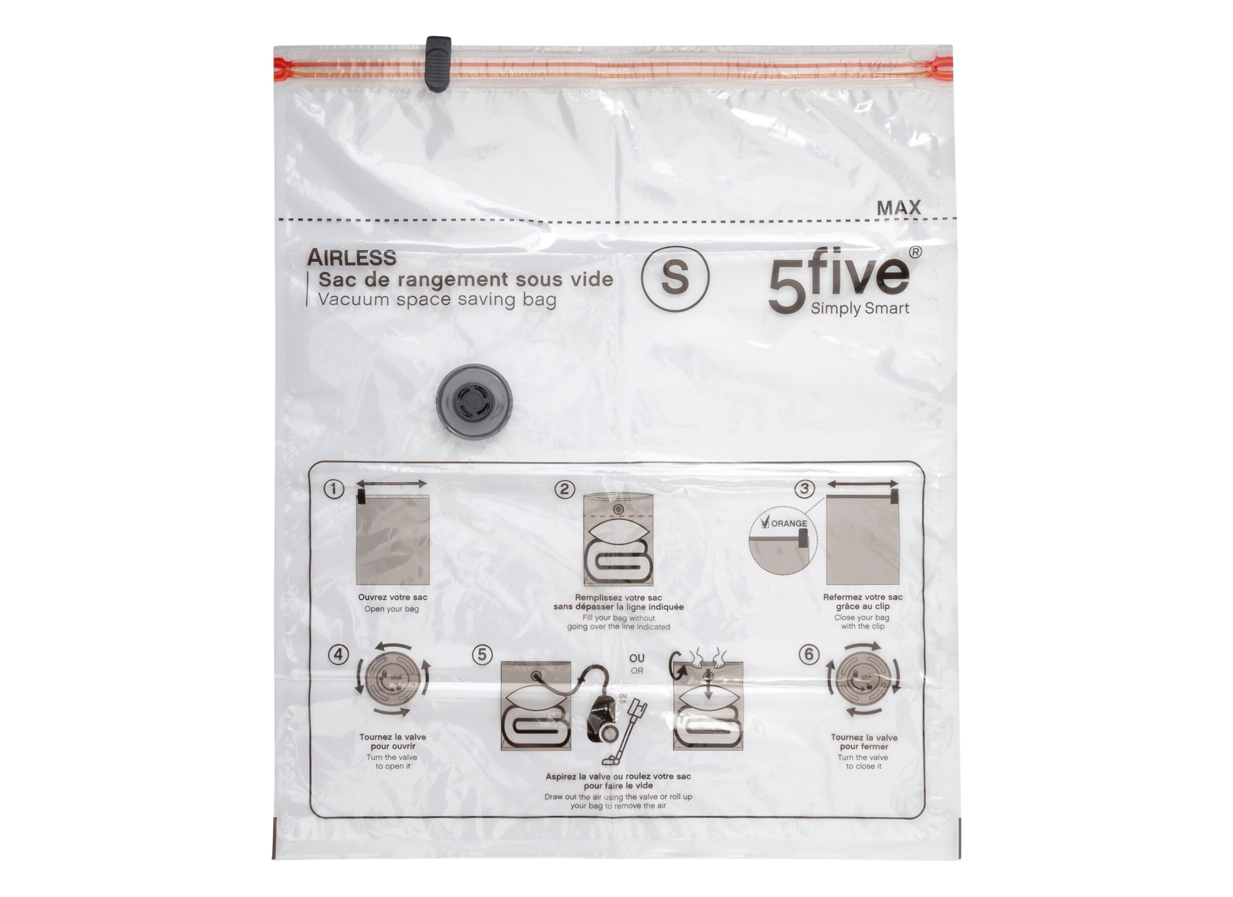 Hoofdfoto - Opberghoes Vacuum AirFlat S 59x49cm