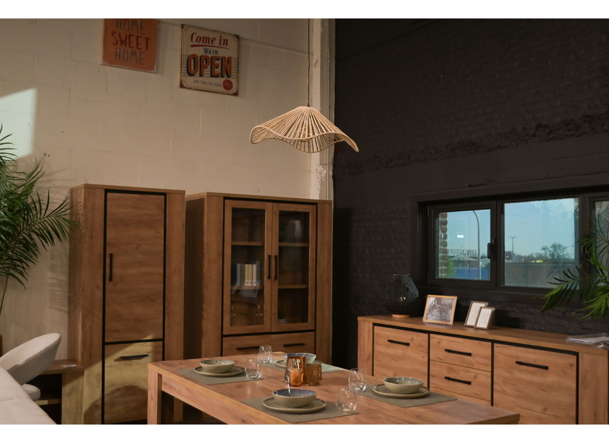 Foto ambiance - Suspension Ararat 59x21cm 40W E27