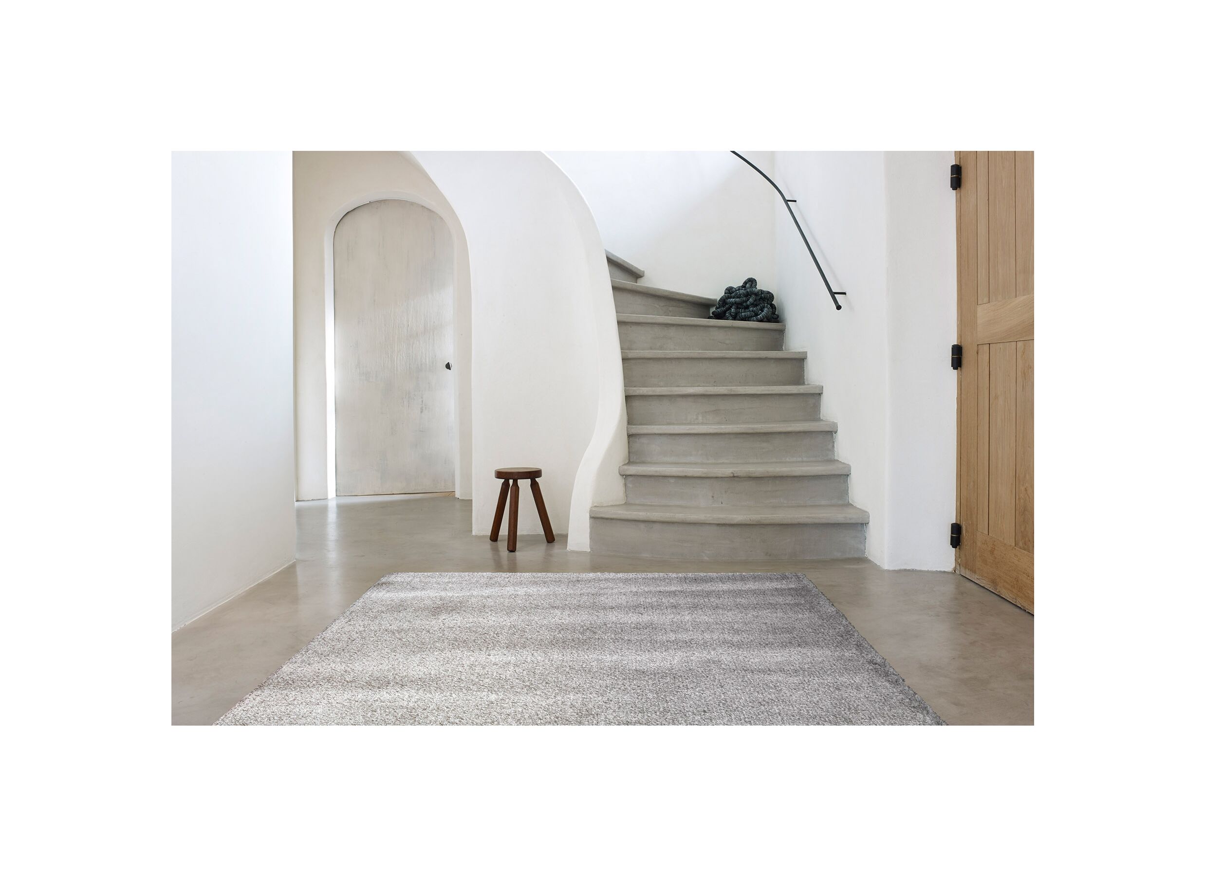 Tapijt Spirit 240x300cm - polyester - lichtgrijs