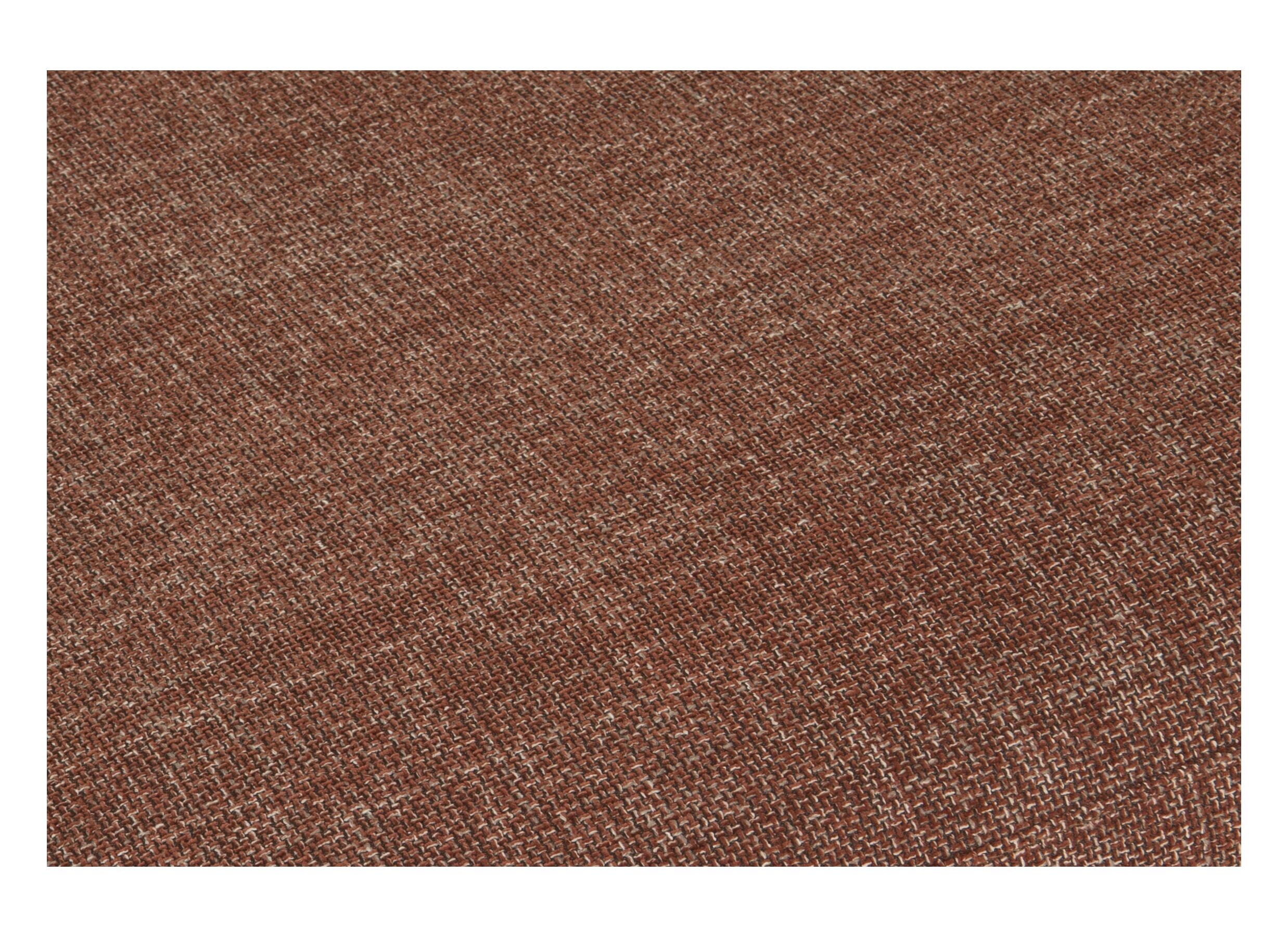 Méridienne Carre 170x100x78cm - tissu - bordeaux