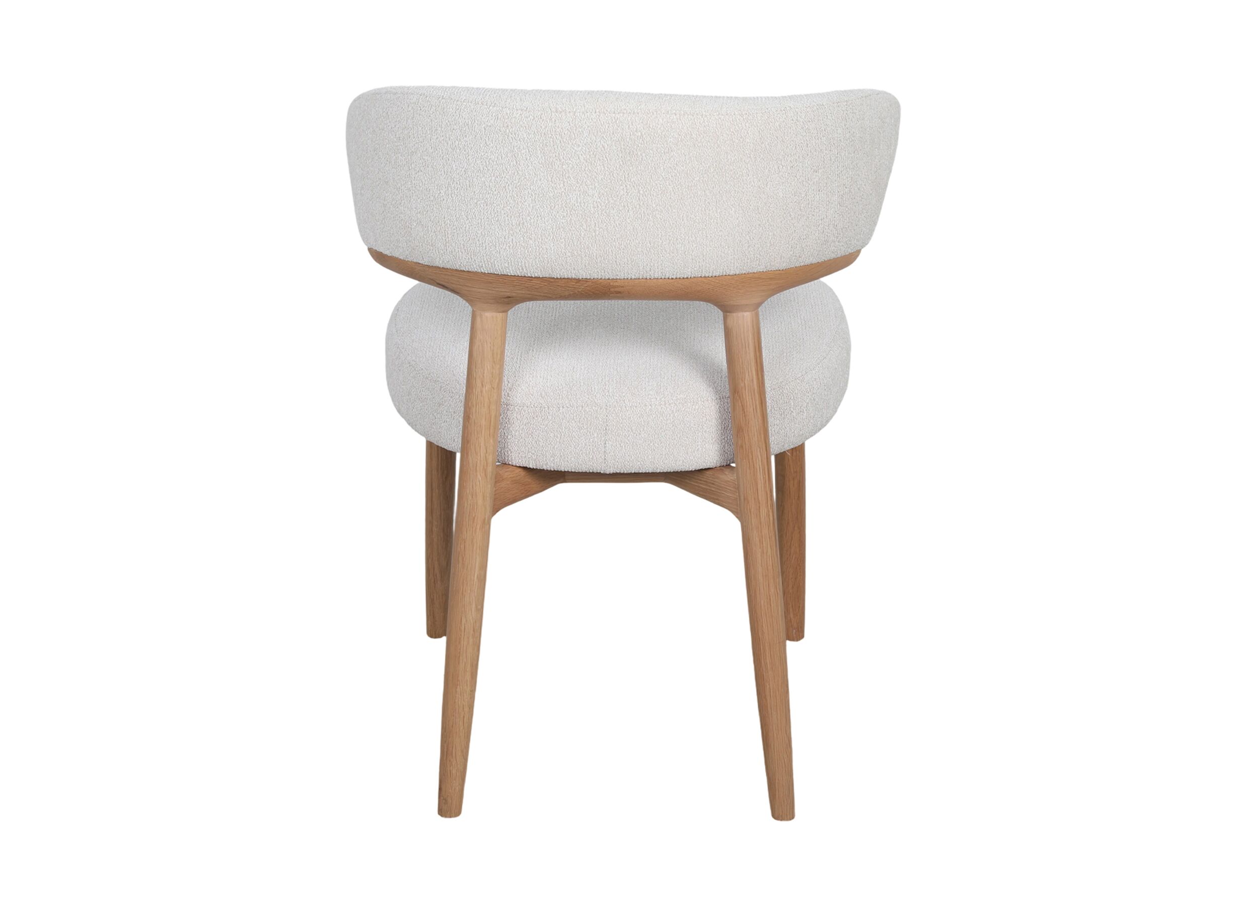 Overzichtsfoto - Stoel Vitti 77x59x60cm - eik massief - white oak