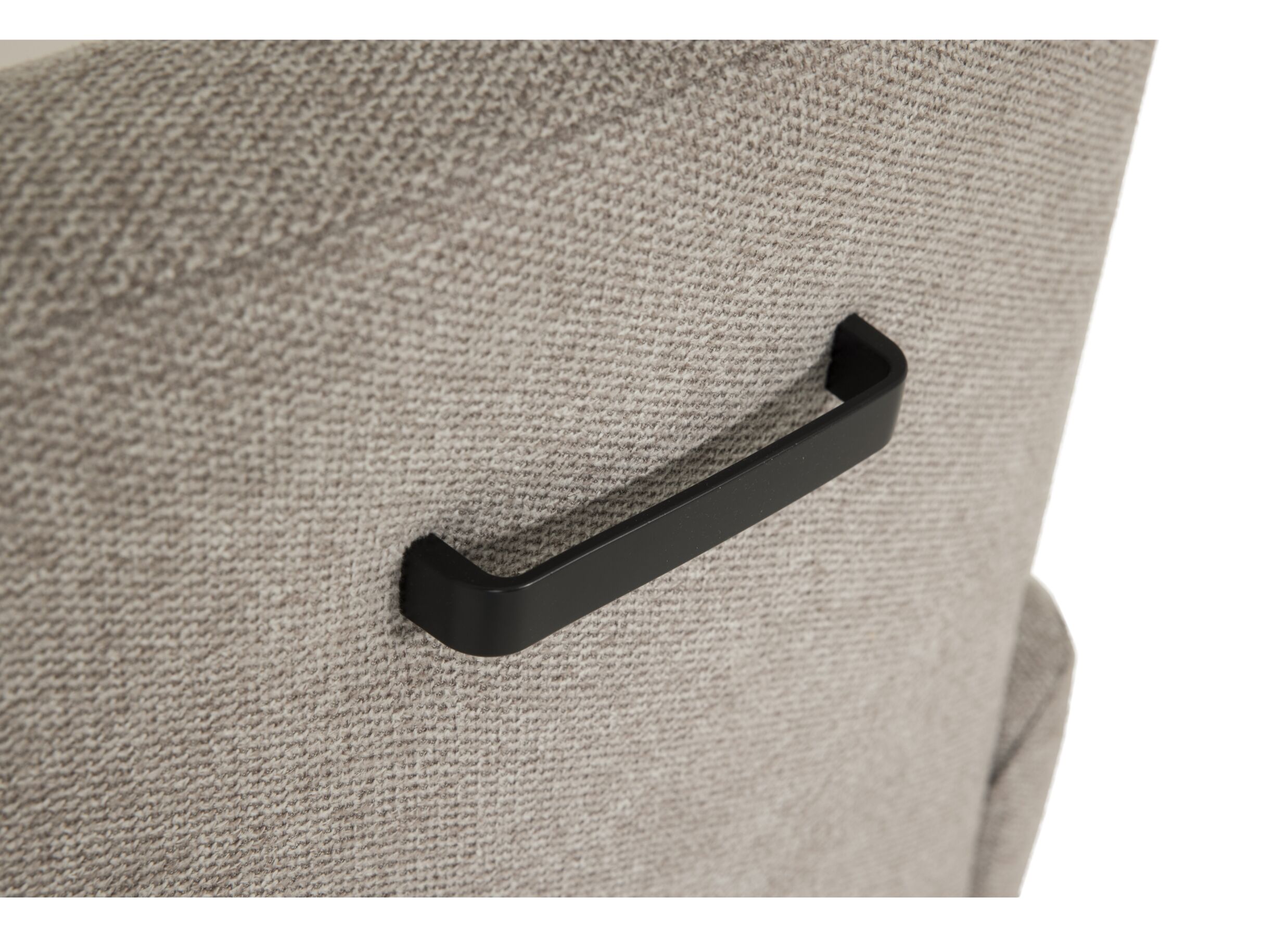 Detail - Chaise Aragon 60x70x100cm - tissu - greige