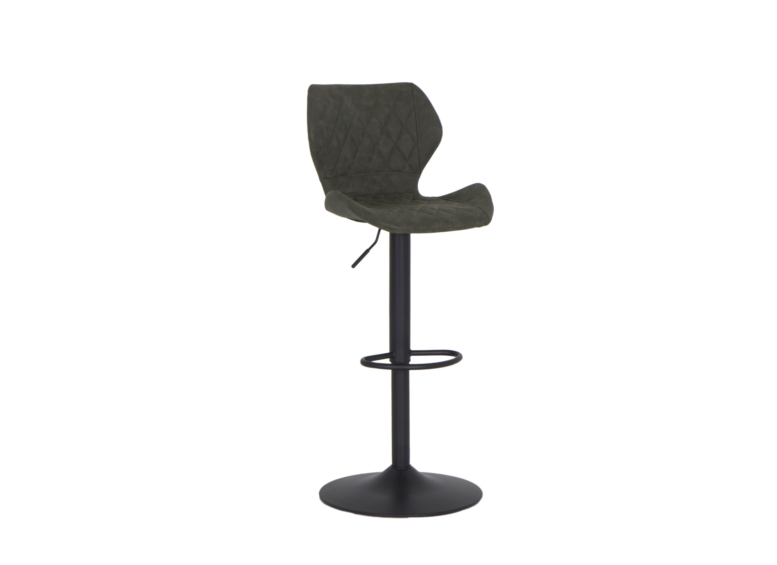 Chaise de bar Toro HA58-80cm similicuir vert - Chaise de bar Toro HA58-80cm - similicuir - vert