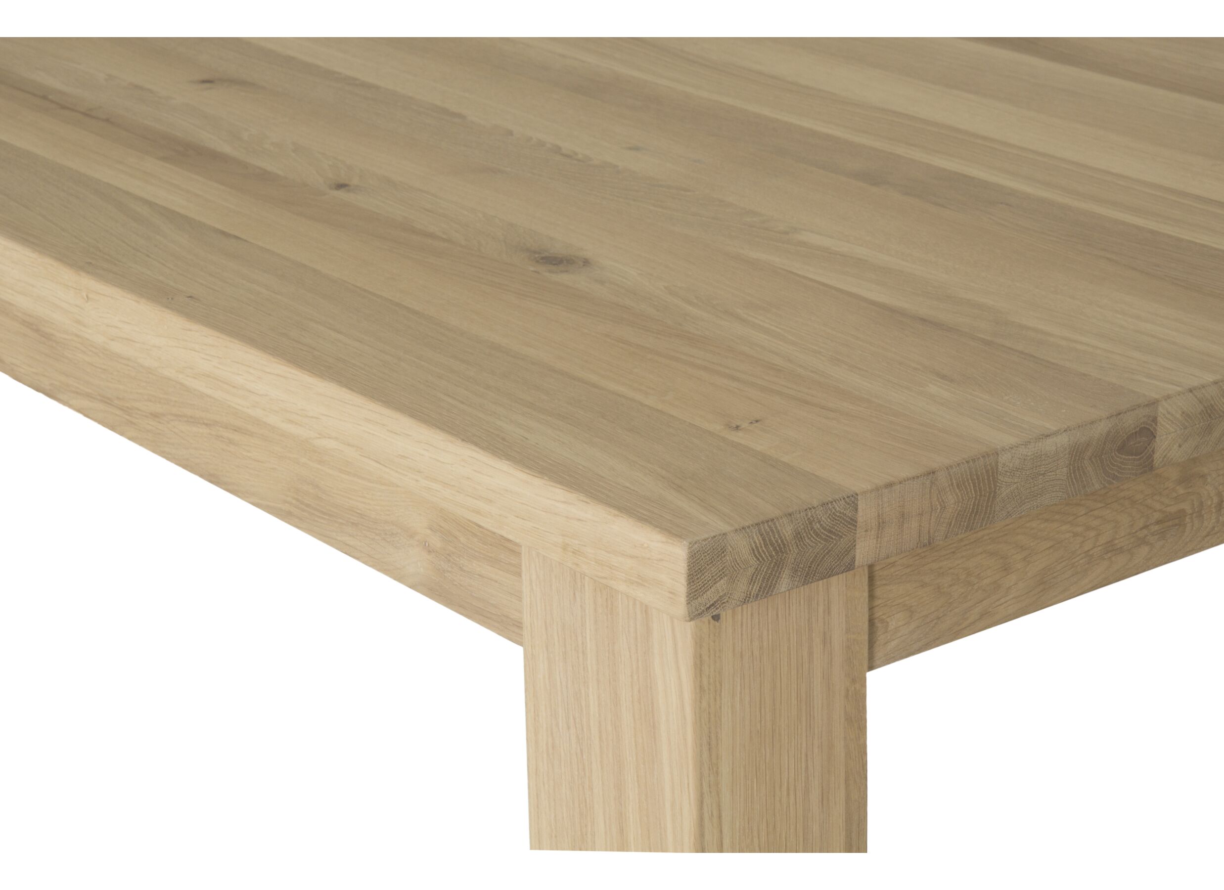 Table Amarillo 180x90cm - chêne massif - naturel