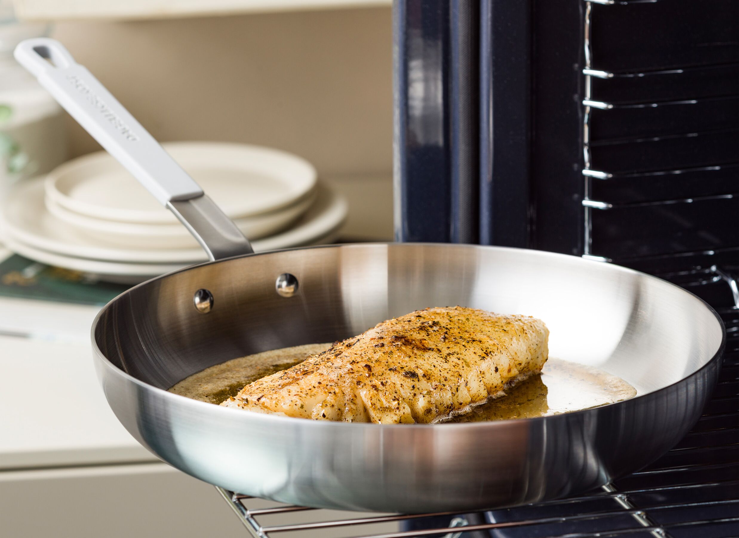 Foto ambiance - Poêle Dagelijkse kost Ø20cm - tri-ply - argent