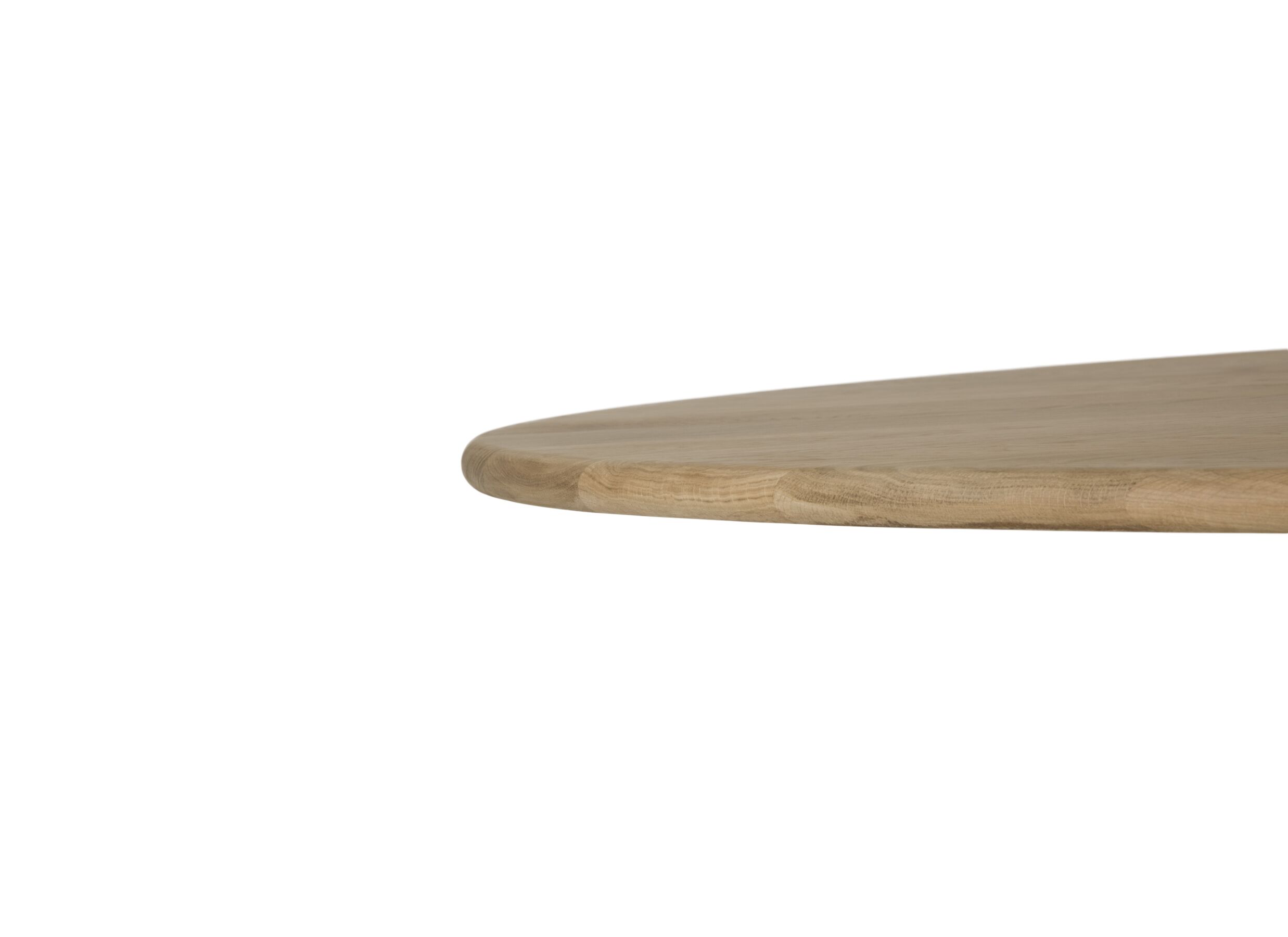 Detail - Table Cargo 240x120cm - chêne massif & placage - naturel