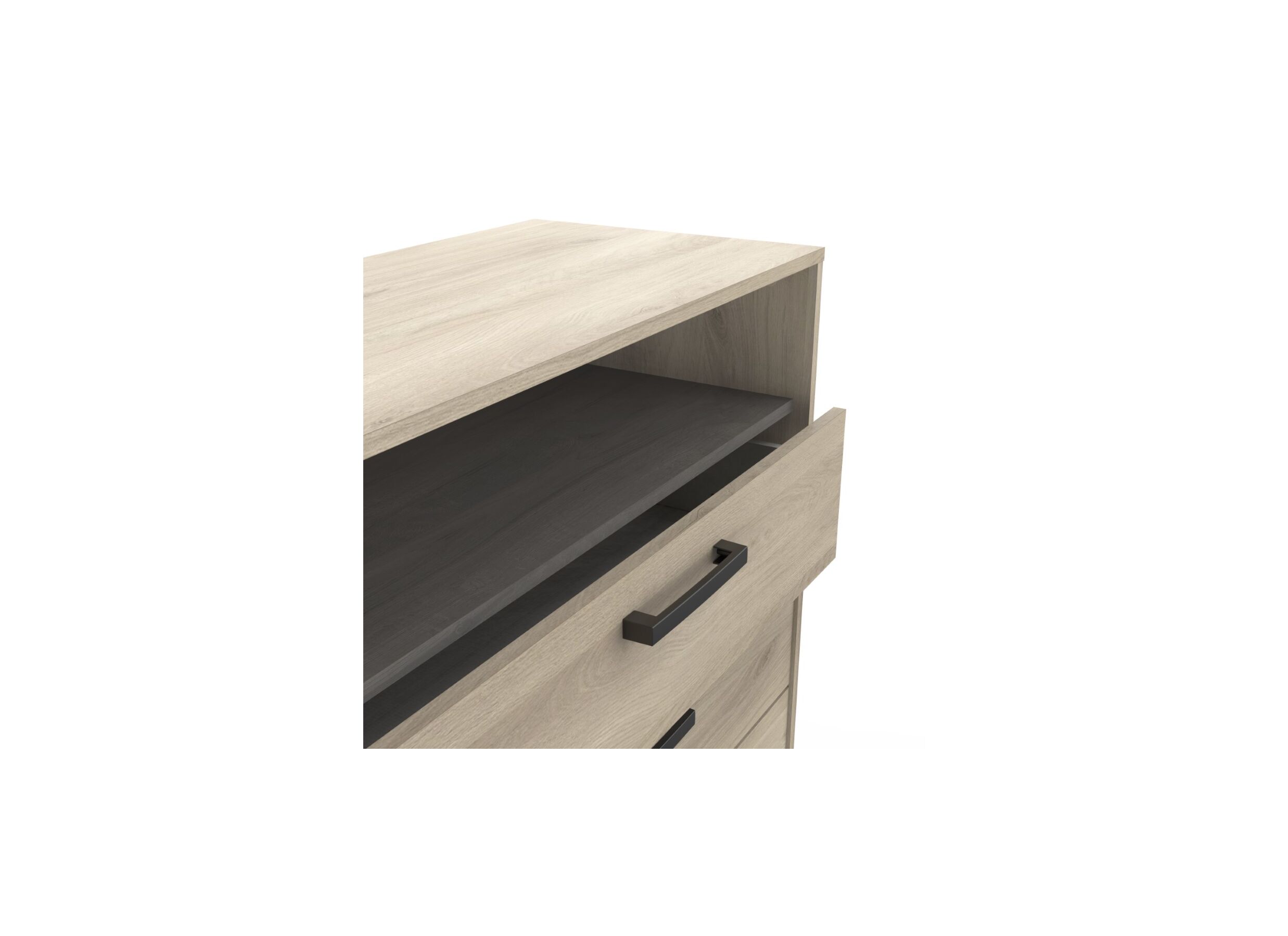 Commode Watson 83x40x81cm - décor - chêne de kronberg/chêne de waterford