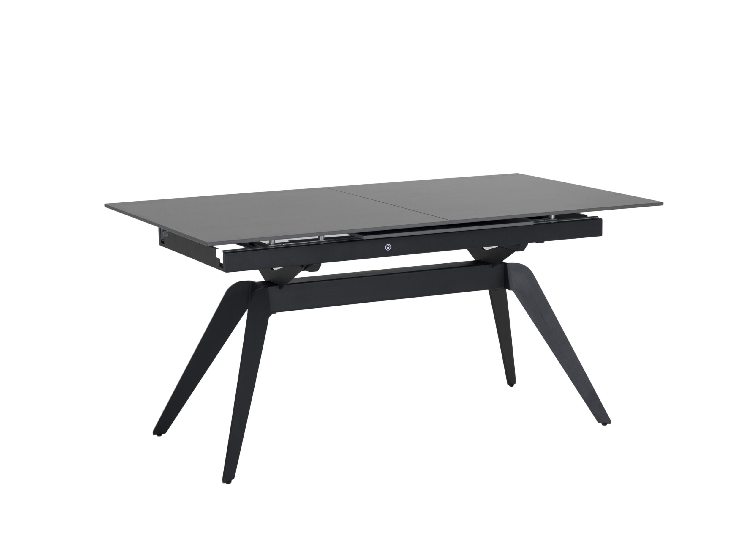 Aperçu - Table Archipel 160/220x90cm - MDF - anthracite
