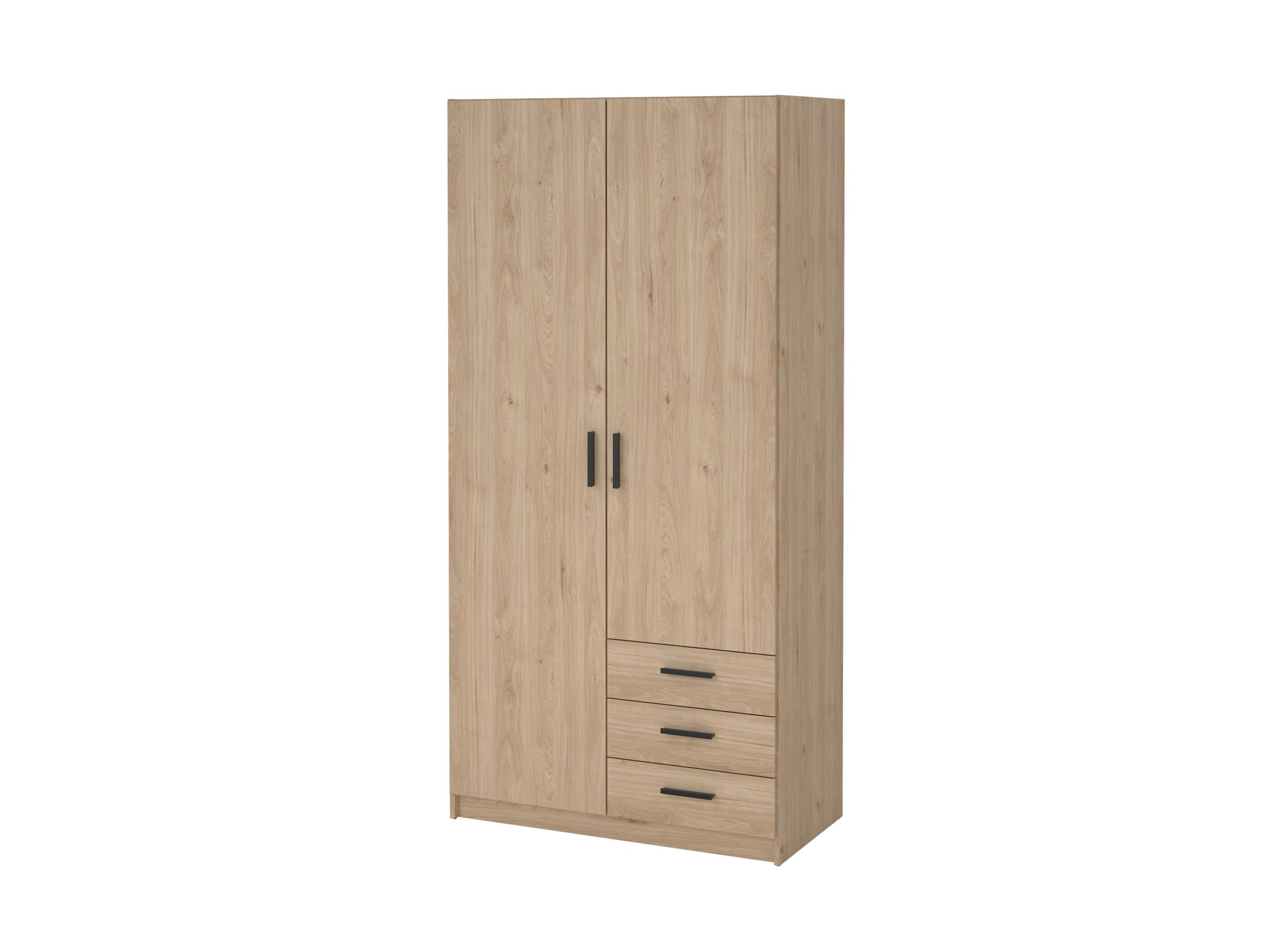 Overzichtsfoto - Kleerkast Sprint 99cm - decor - jackson hickory