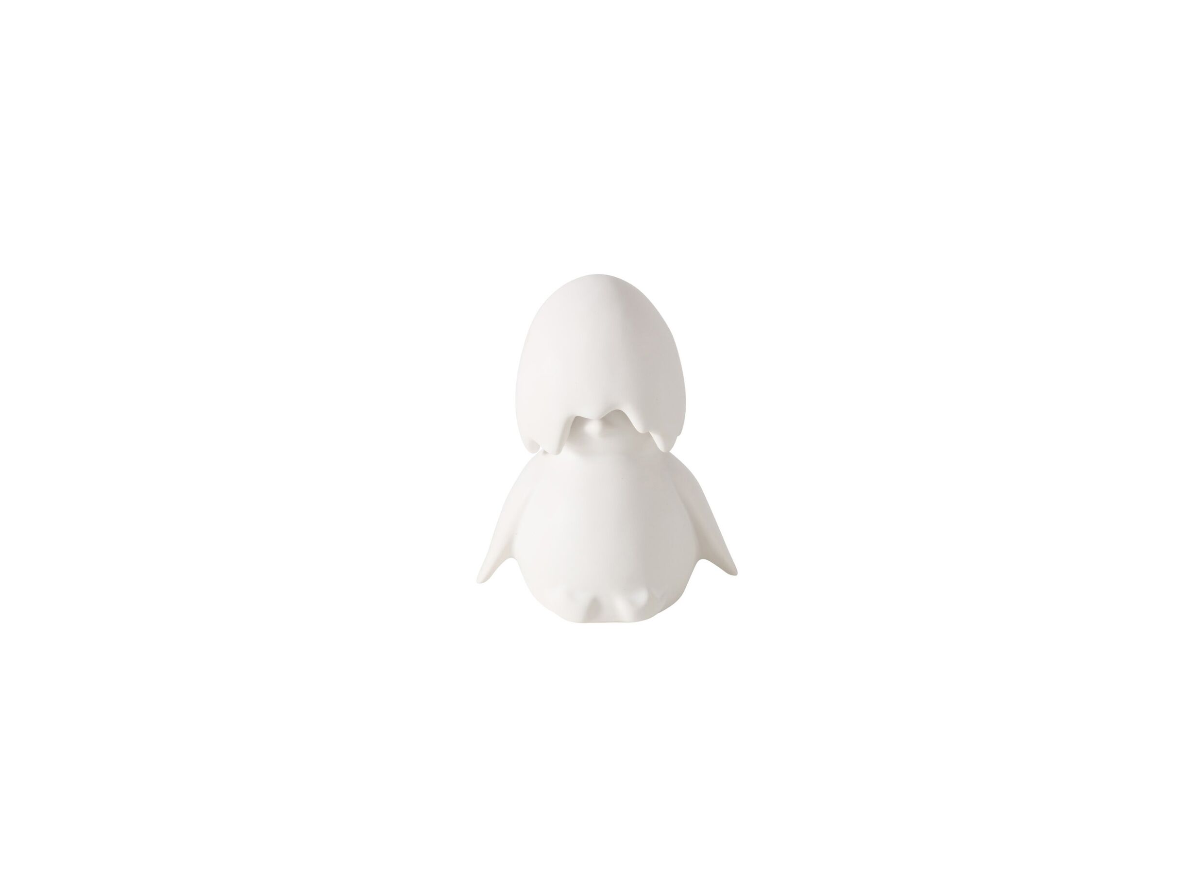 Overzichtsfoto - Figuur kip Milla H10,5cm - porselein - wit