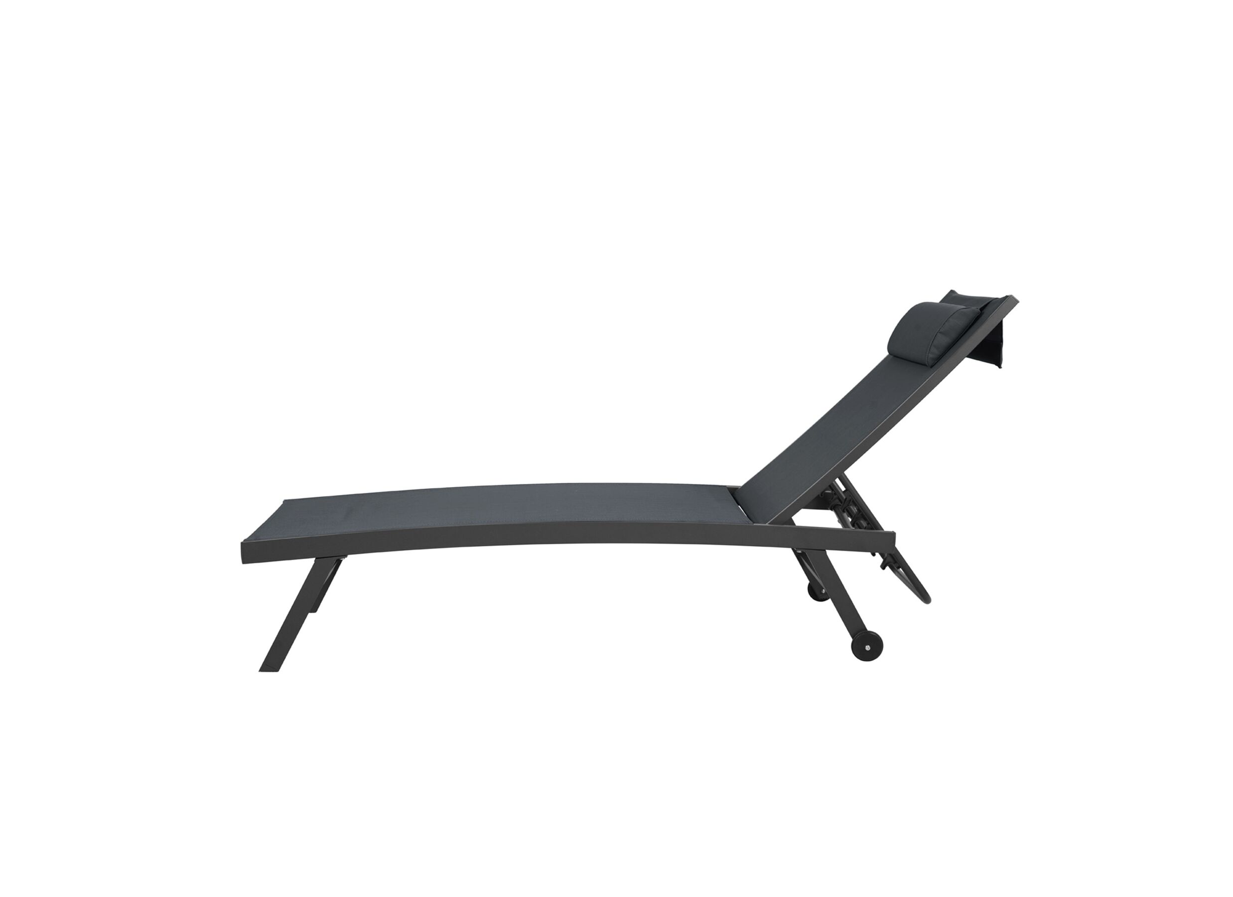Aperçu - Chaise longue Oasis anthracite