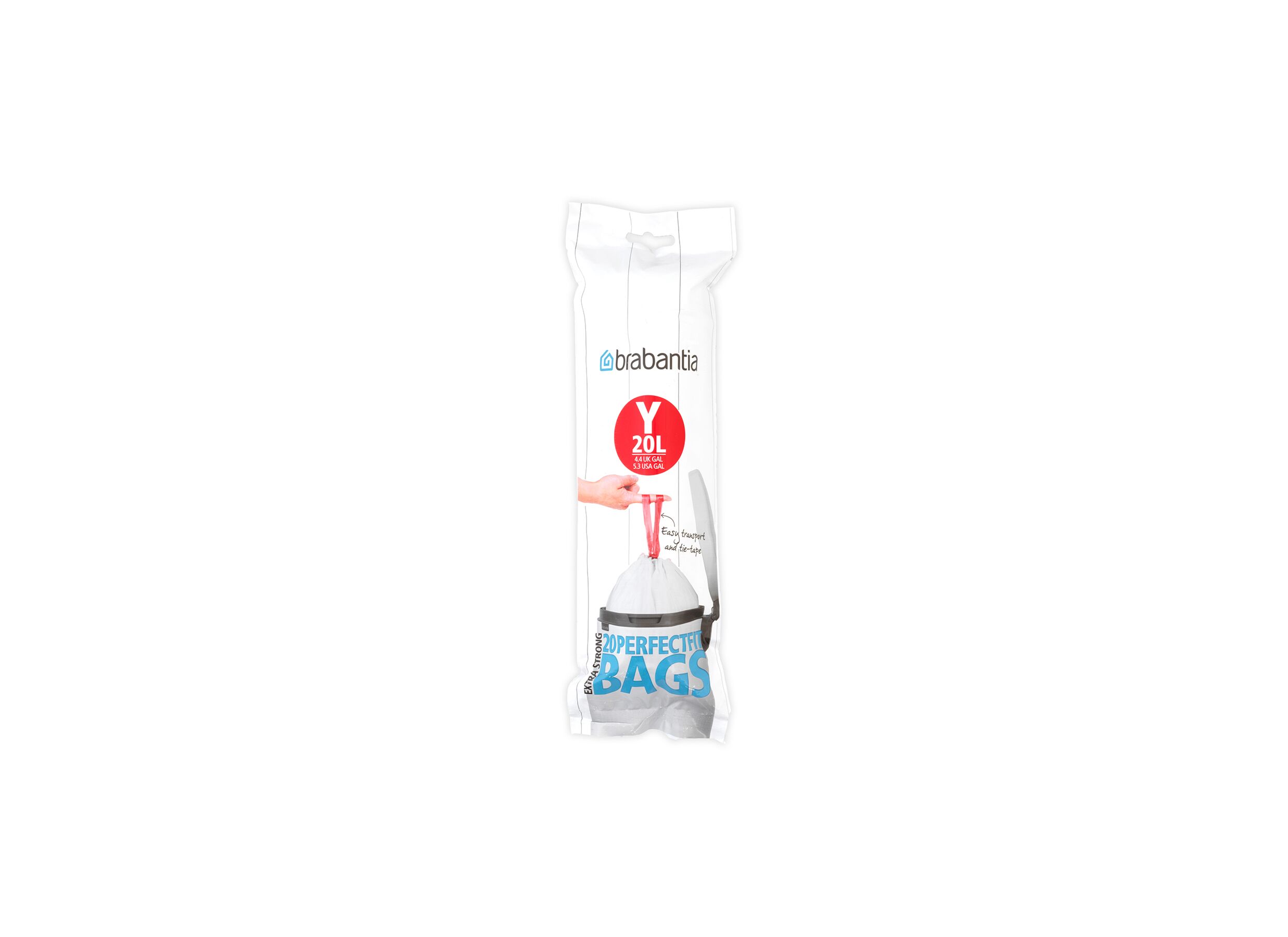 Afvalzak Brabantia 20L Maat Y 20 stuks