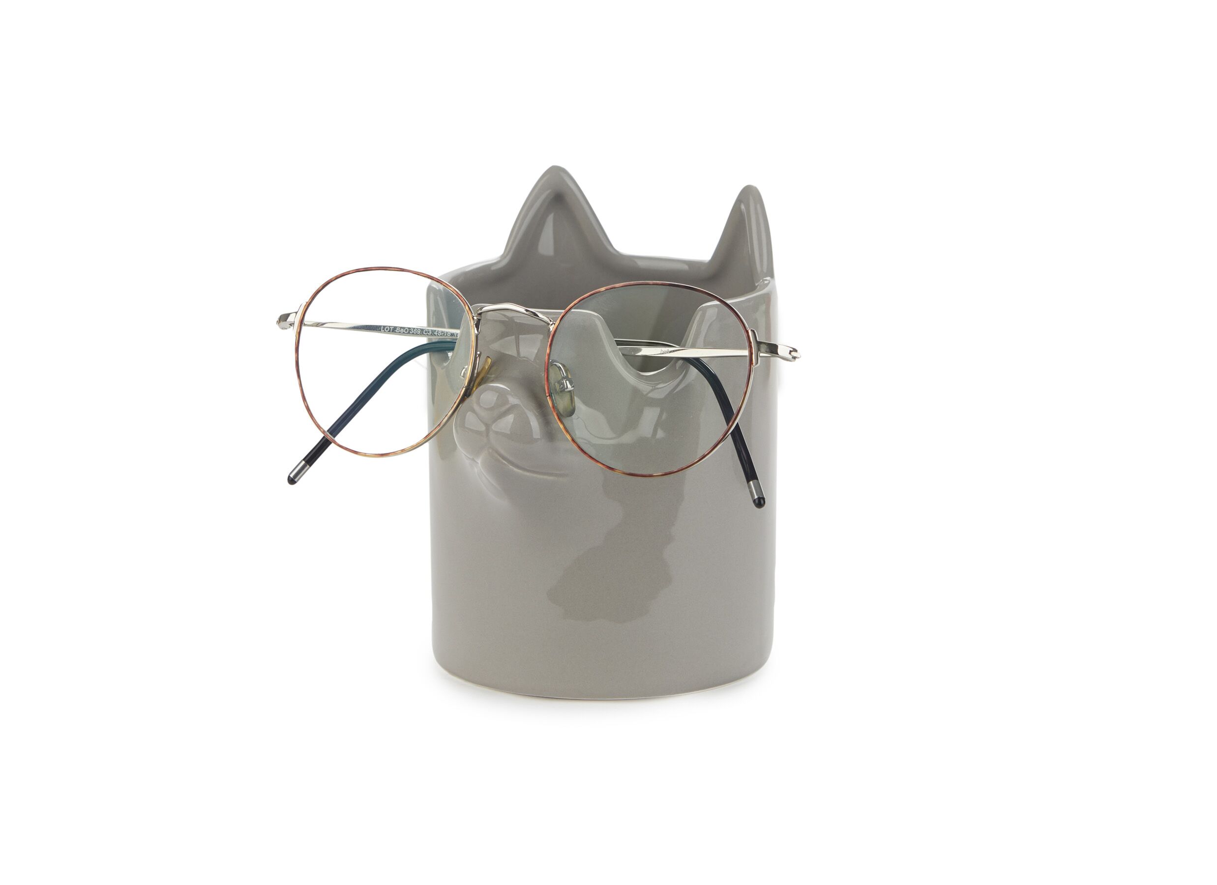 Pennen- en brilhouder kat - Porte-stylo et lunettes chat