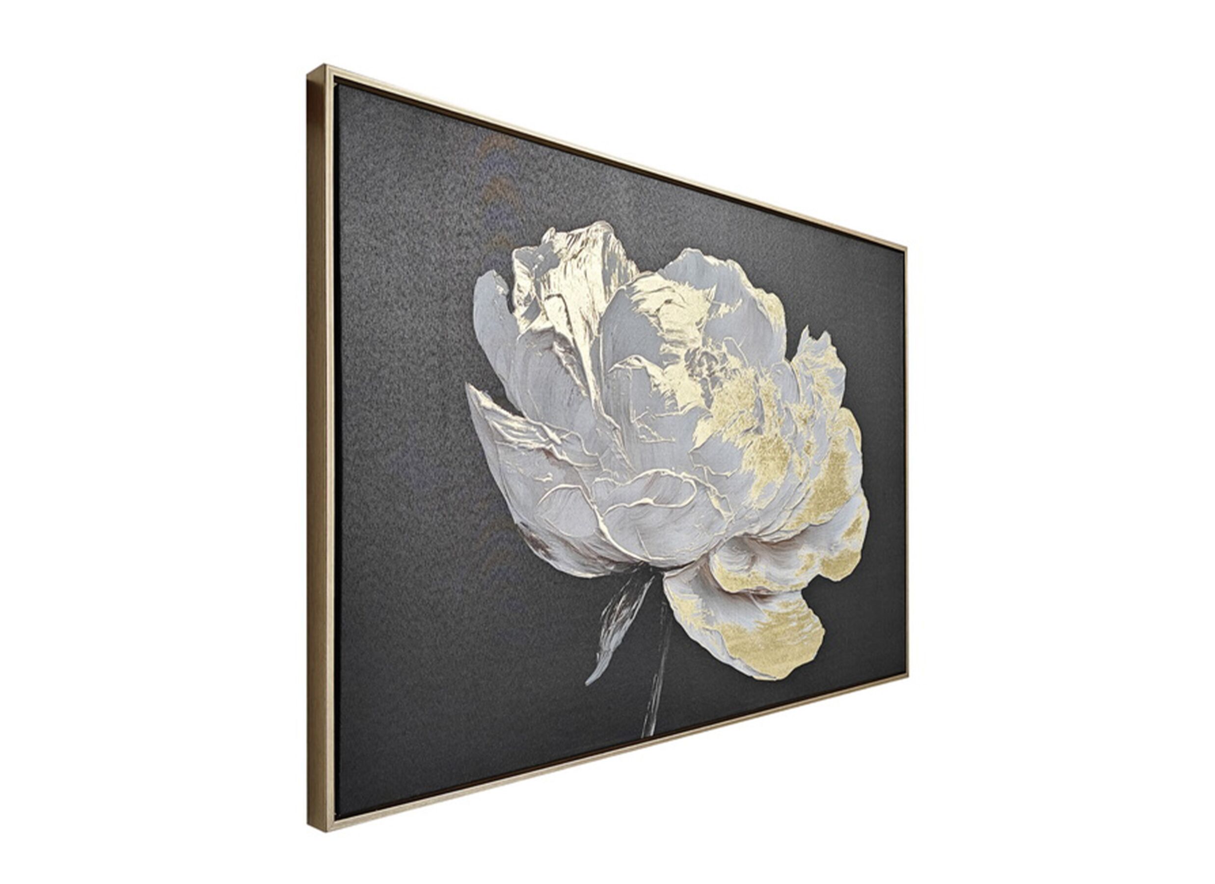 Overzichtsfoto - Print op canvas White 60x90cm