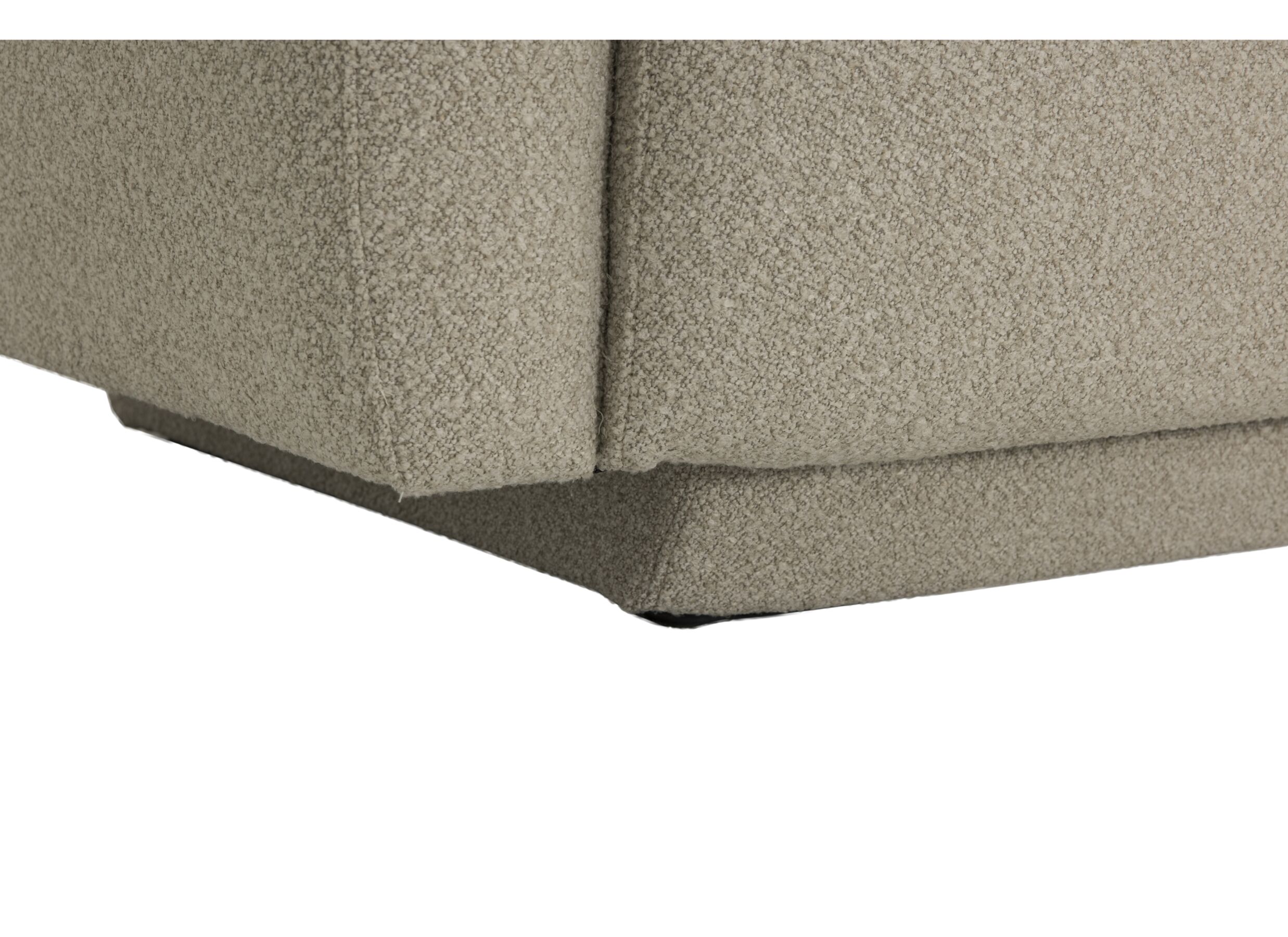 Detailfoto - Hoeksalon Valley 314x160cm - stof - beige